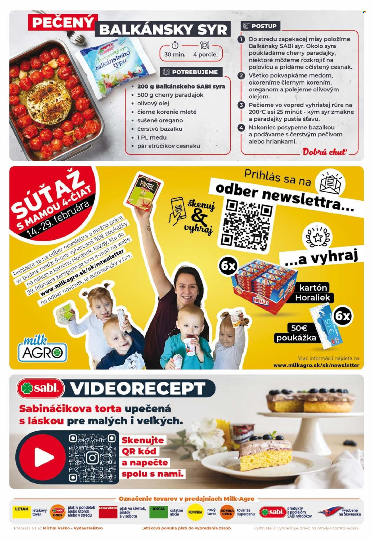 Leták Milk AGRO - 14.2.2024 - 27.2.2024. Strana 2