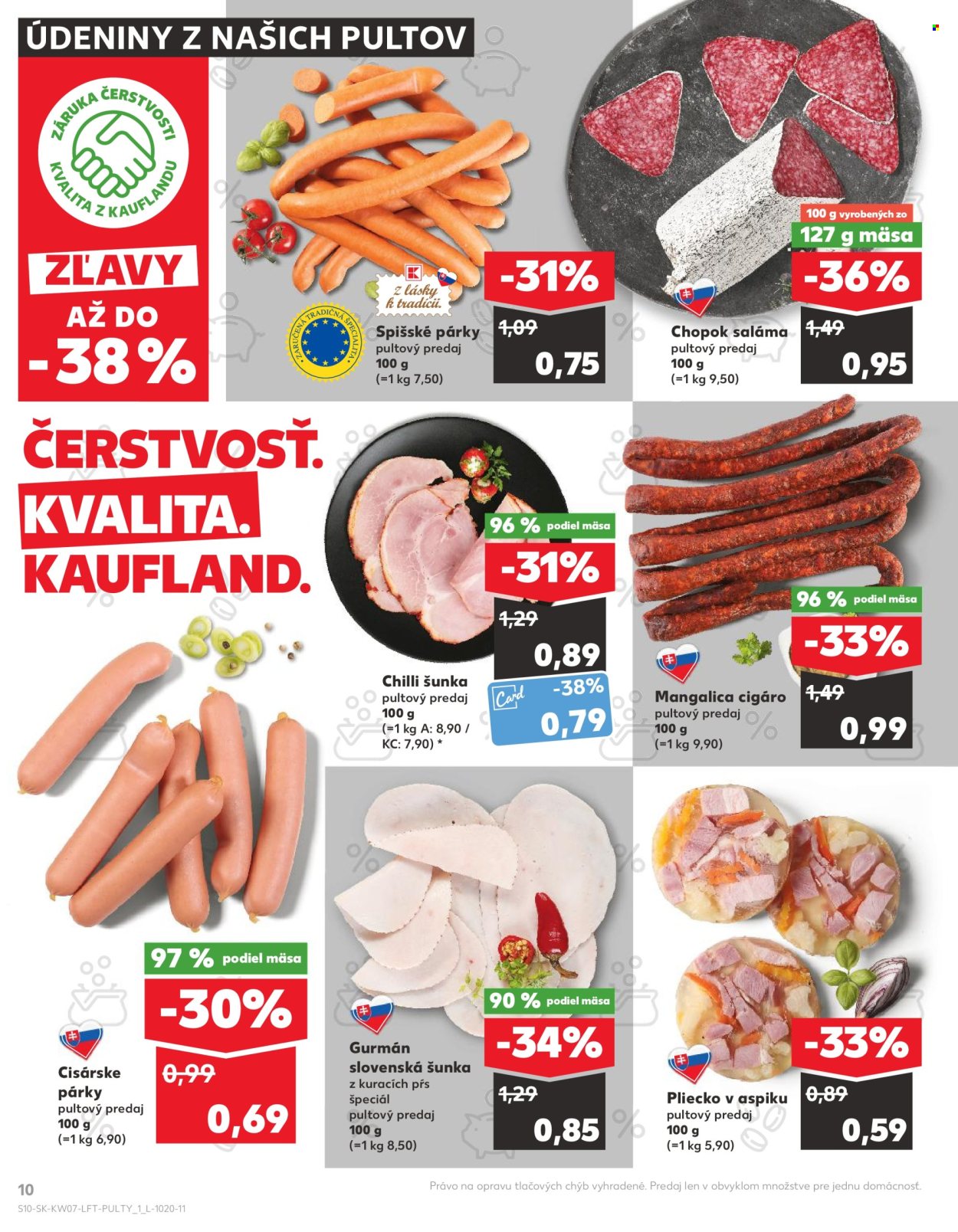 Leták Kaufland - 15.2.2024 - 21.2.2024. Strana 10
