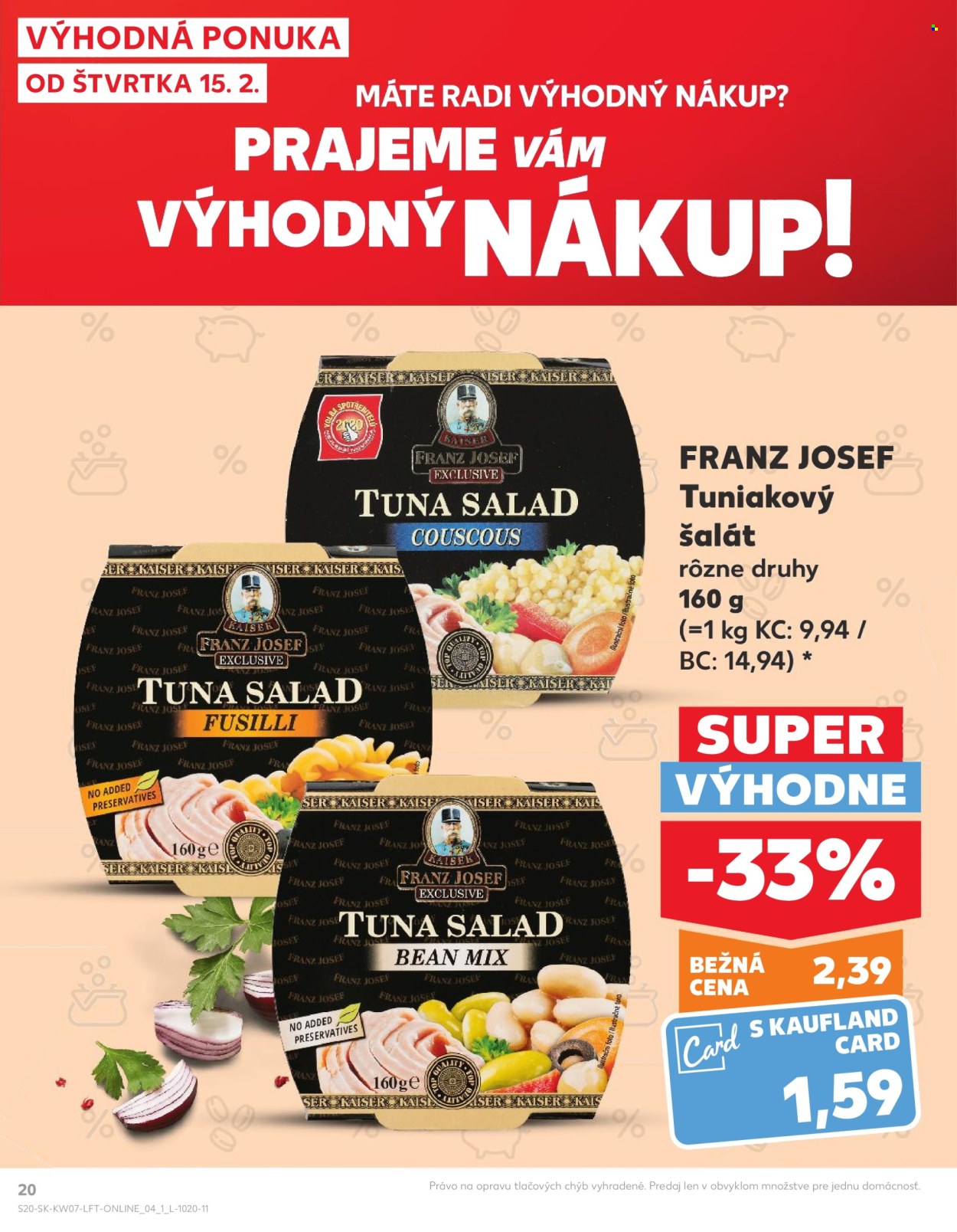 Leták Kaufland - 15.2.2024 - 21.2.2024. Strana 20