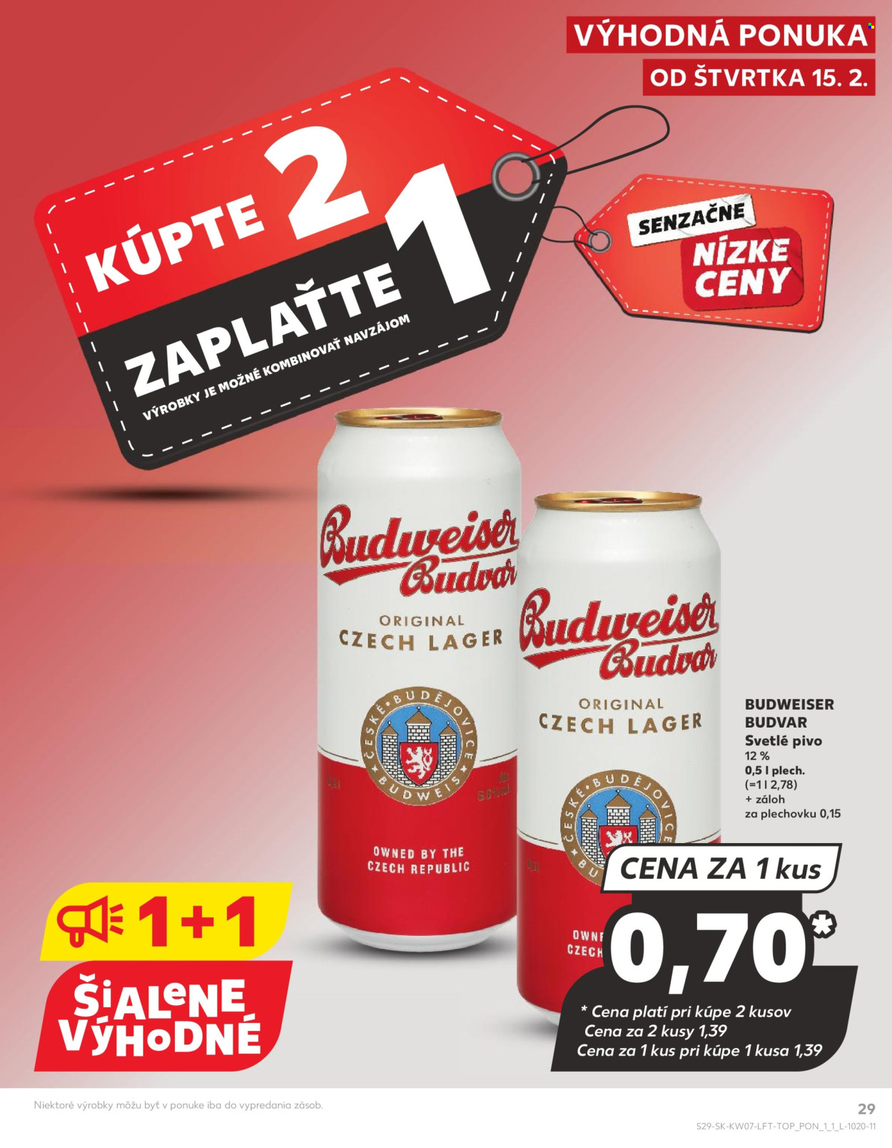 Leták Kaufland - 15.2.2024 - 21.2.2024. Strana 29