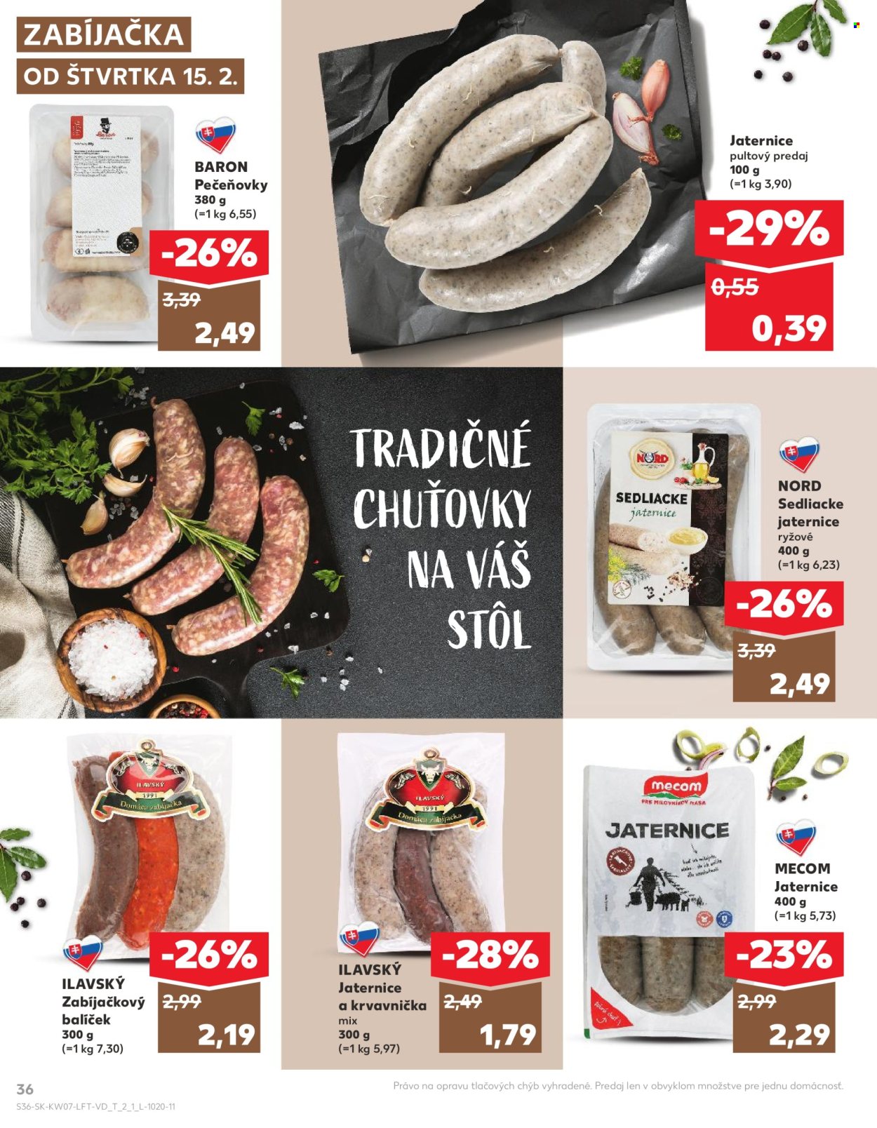 Leták Kaufland - 15.2.2024 - 21.2.2024. Strana 36