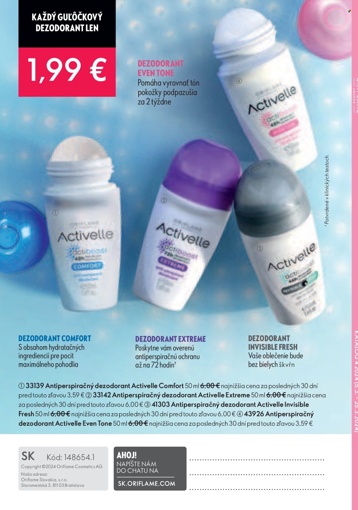 Leták Oriflame - 5.3.2024 - 25.3.2024. Strana 164