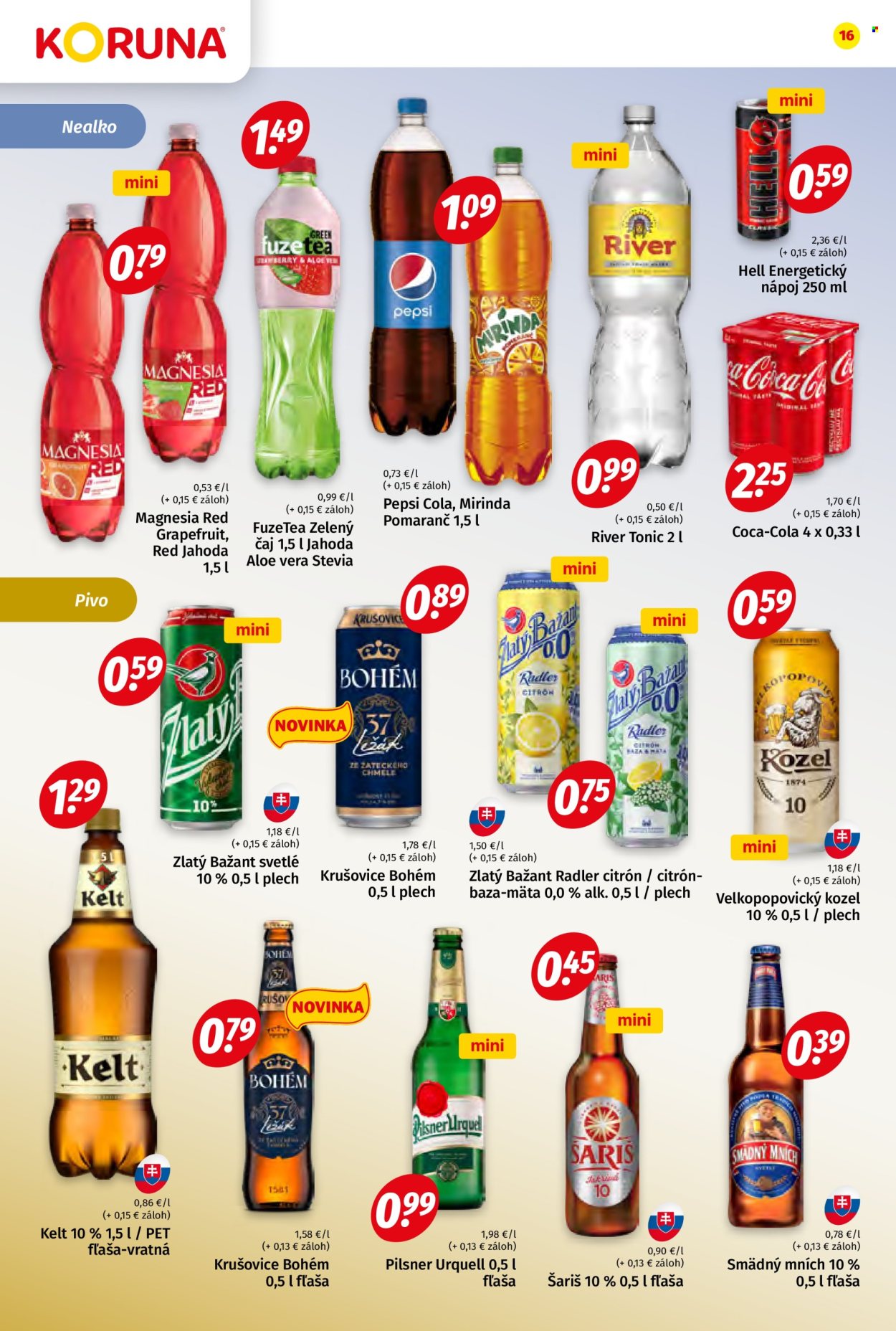Leták Potraviny KORUNA - 16.2.2024 - 28.2.2024. Strana 16
