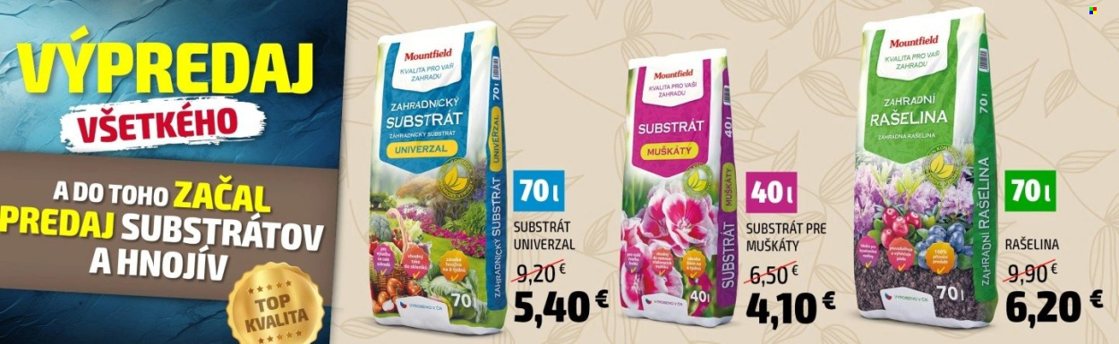 Leták Mountfield. Strana 1