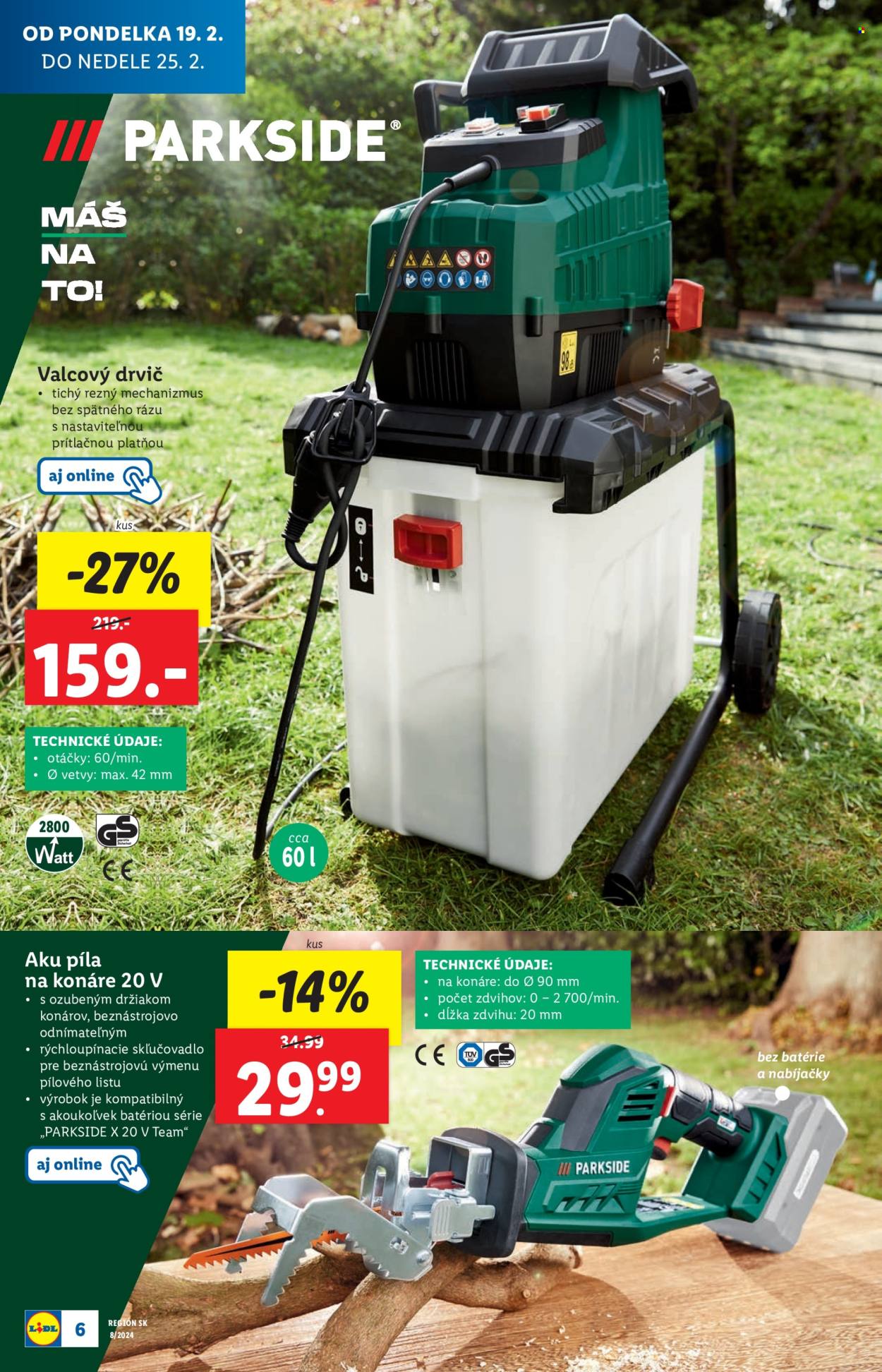 Leták Lidl - 19.2.2024 - 25.2.2024. Strana 6