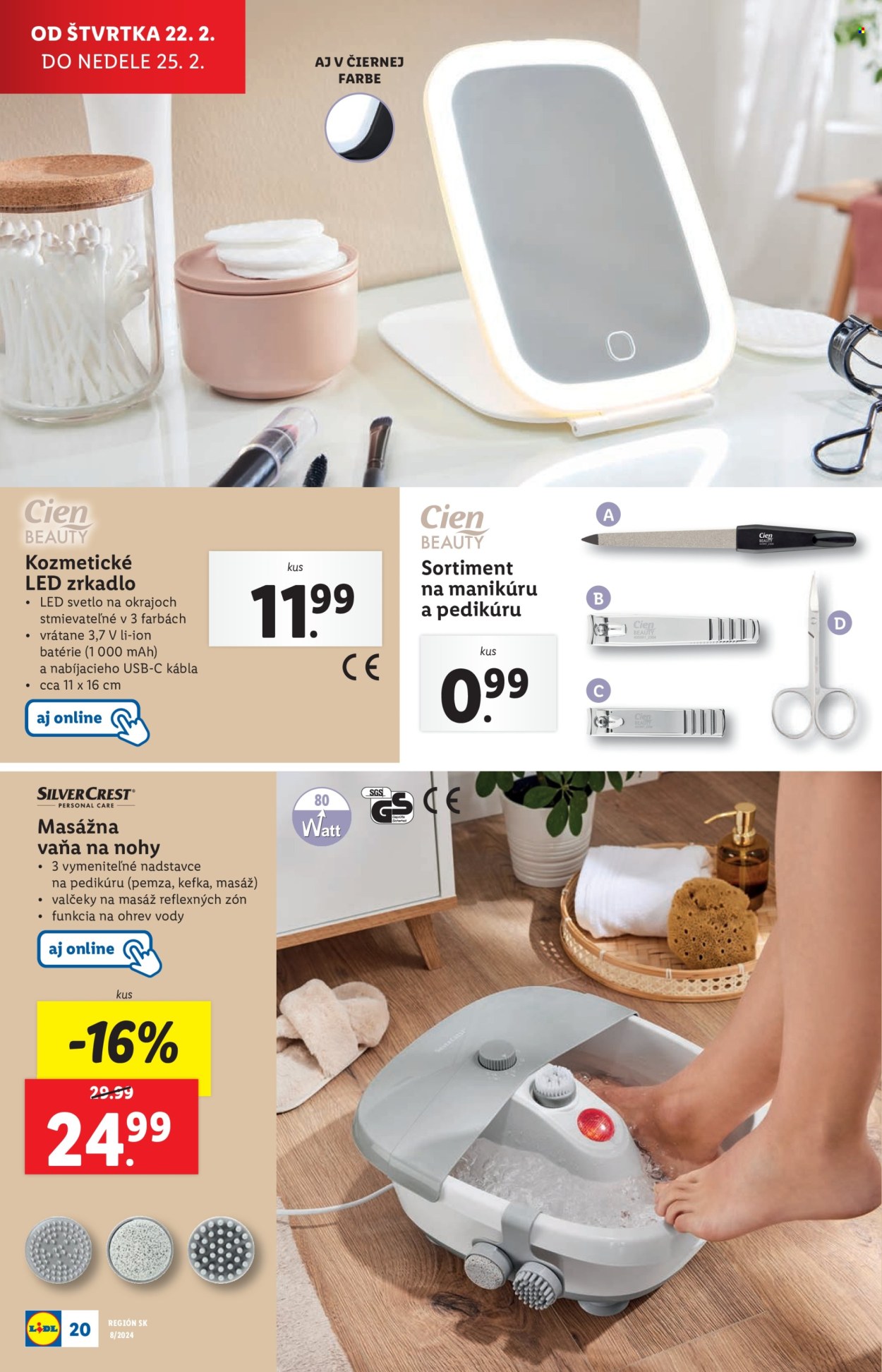 Leták Lidl - 19.2.2024 - 25.2.2024. Strana 20