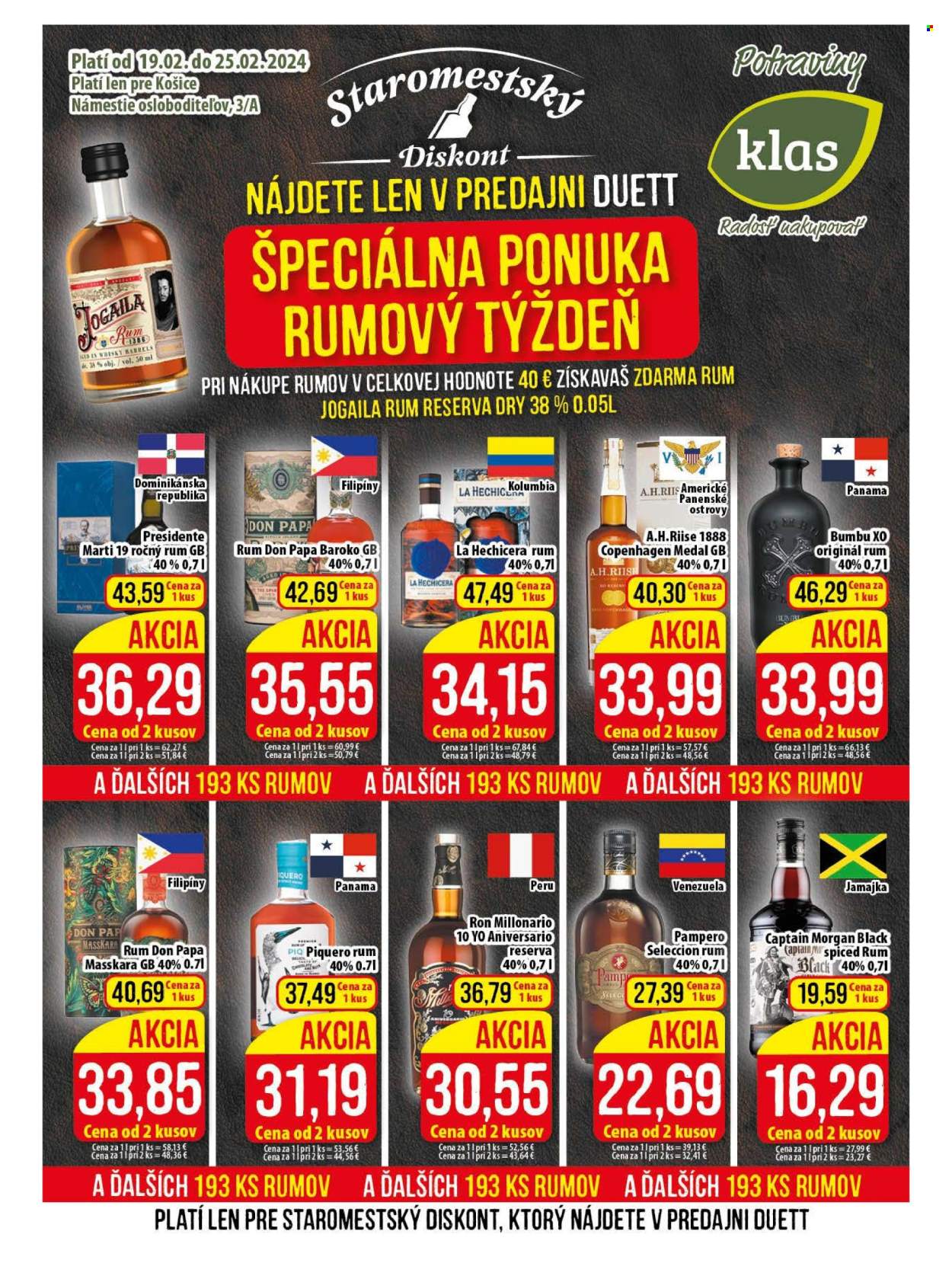 Leták Klas - 19.2.2024 - 25.2.2024. Strana 1