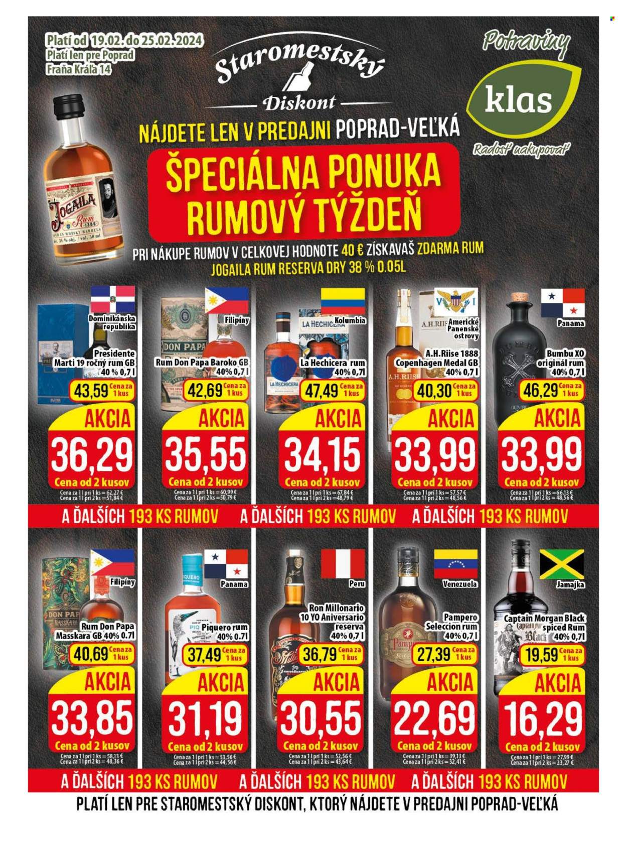 Leták Klas - 19.2.2024 - 25.2.2024. Strana 1