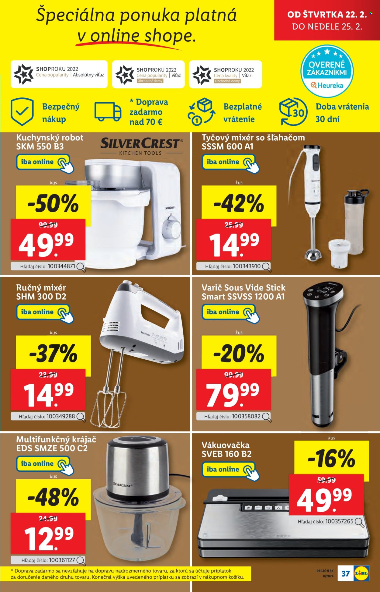 Leták Lidl - 22.2.2024 - 25.2.2024. Strana 45