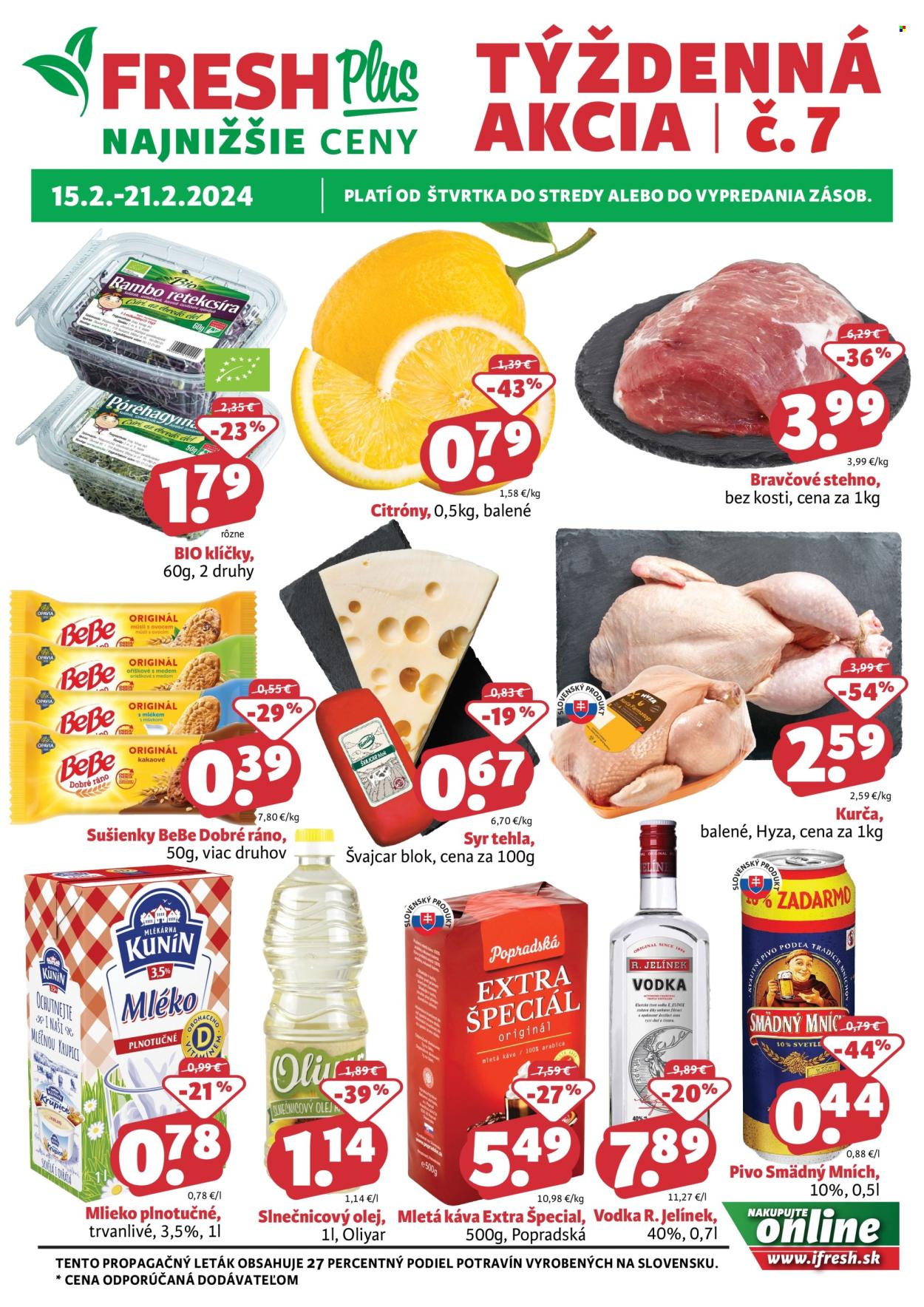 Leták FRESH - 15.2.2024 - 21.2.2024. Strana 1