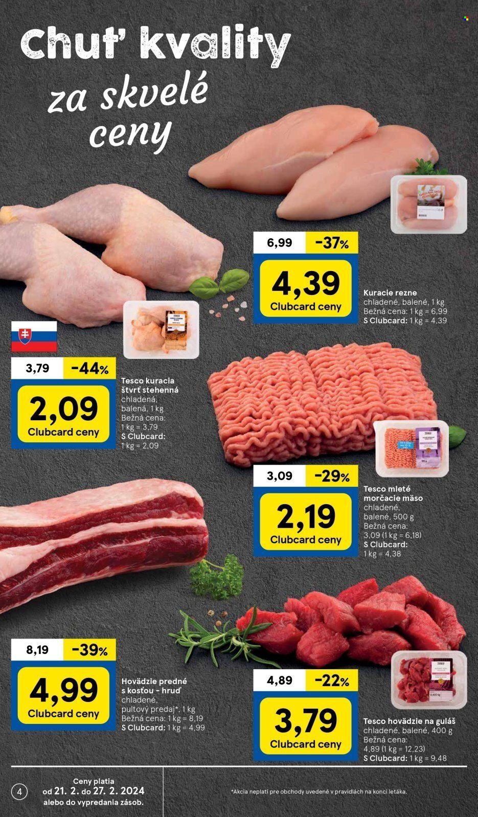 Leták TESCO - 21.2.2024 - 27.2.2024. Strana 4