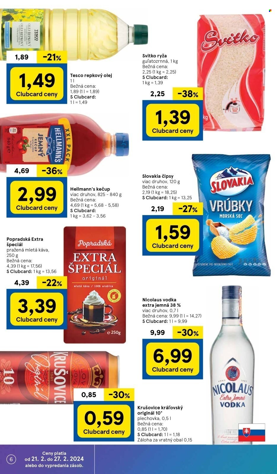 Leták TESCO - 21.2.2024 - 27.2.2024. Strana 6