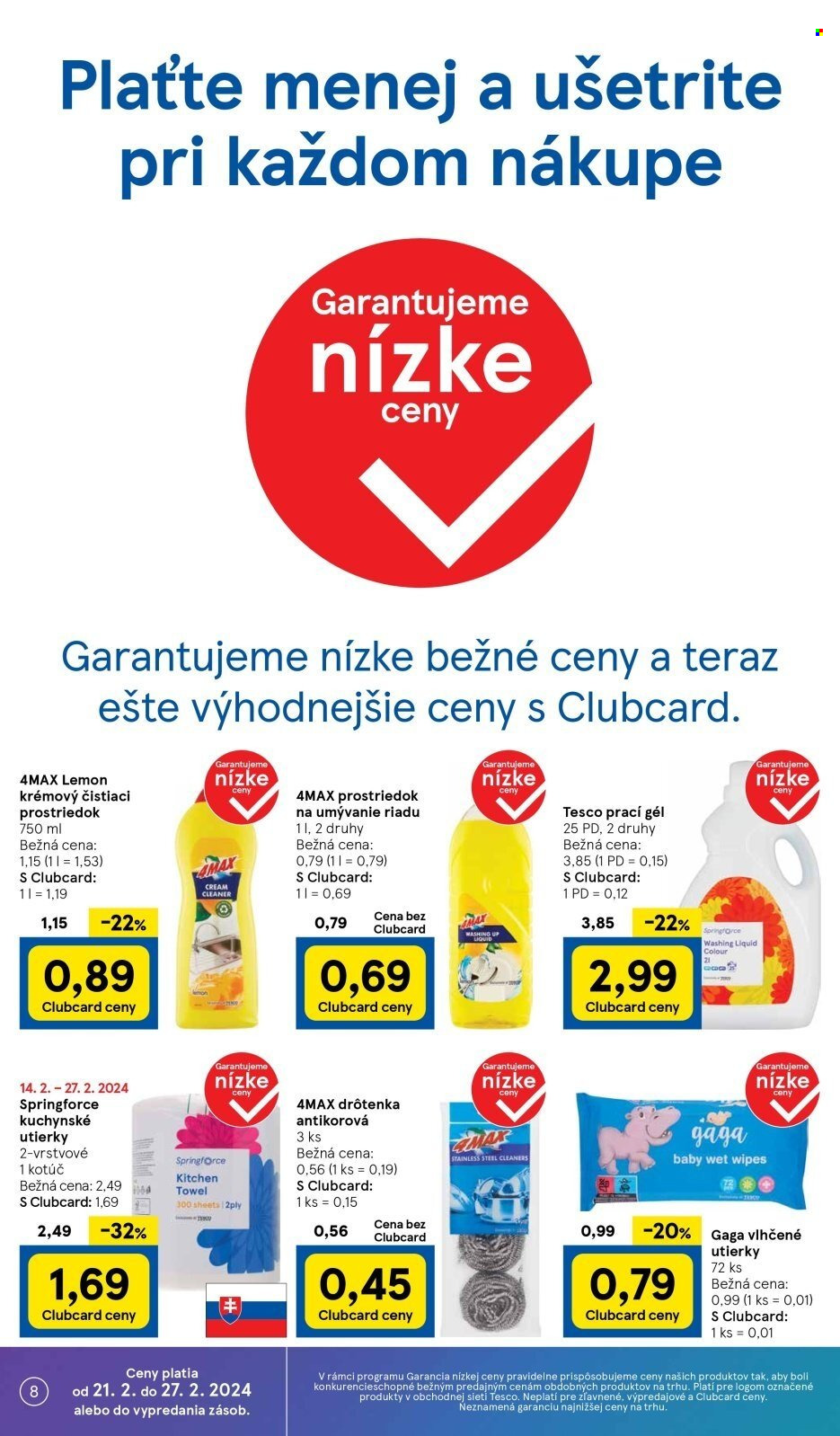 Leták TESCO - 21.2.2024 - 27.2.2024. Strana 8