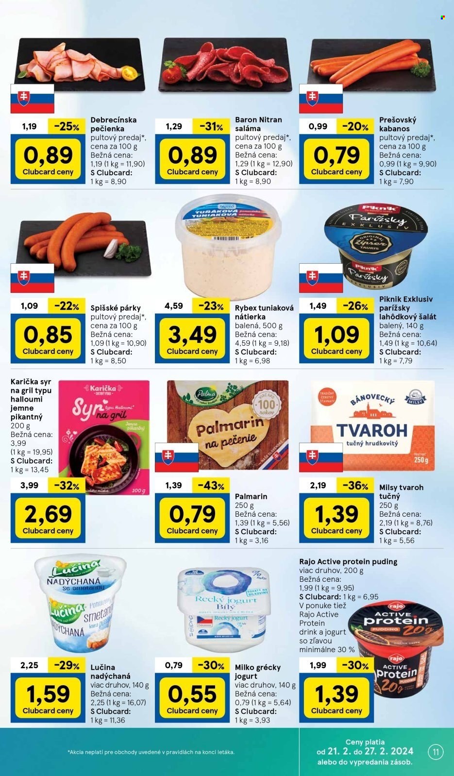 Leták TESCO - 21.2.2024 - 27.2.2024. Strana 11