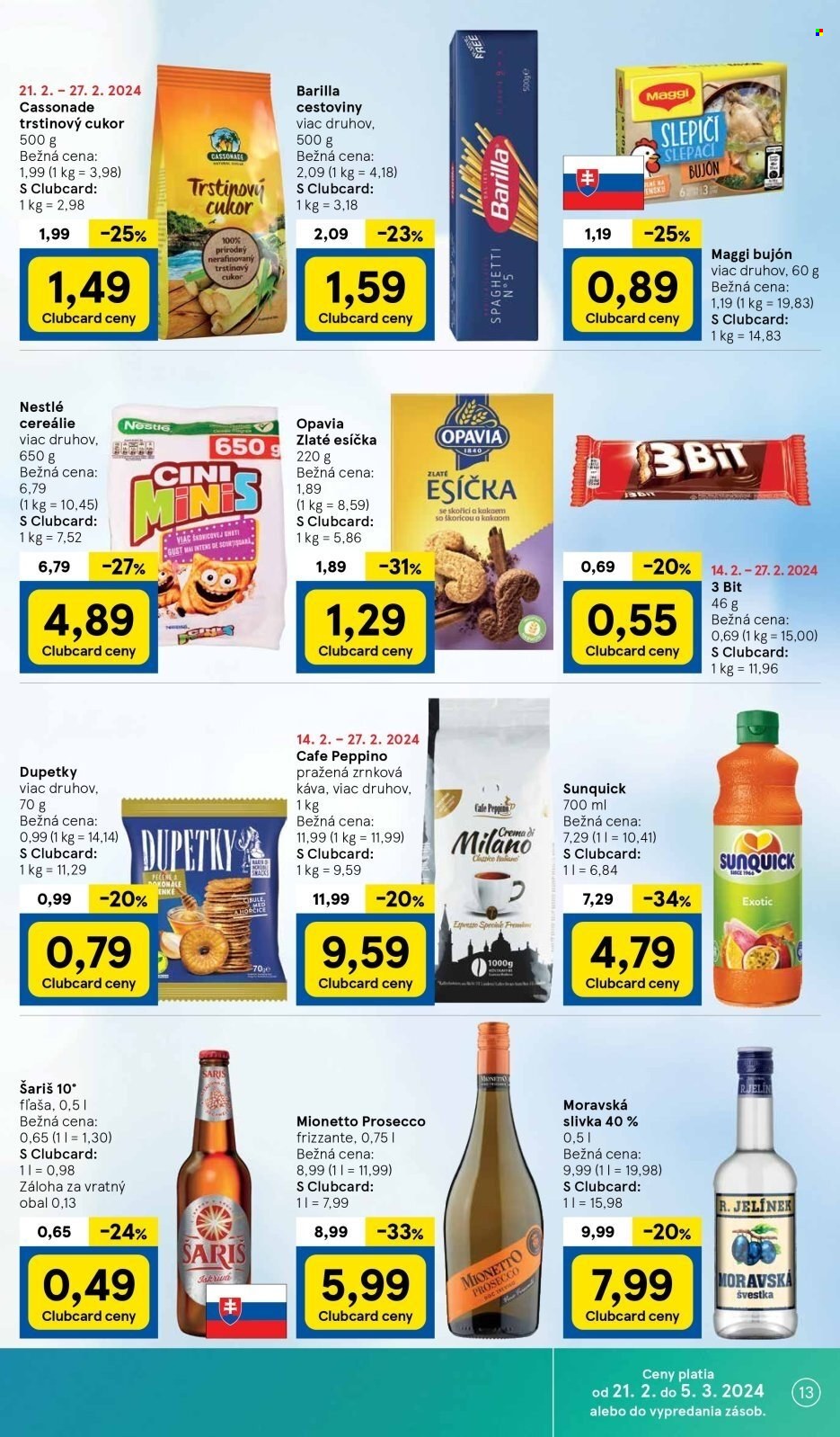 Leták TESCO - 21.2.2024 - 27.2.2024. Strana 13