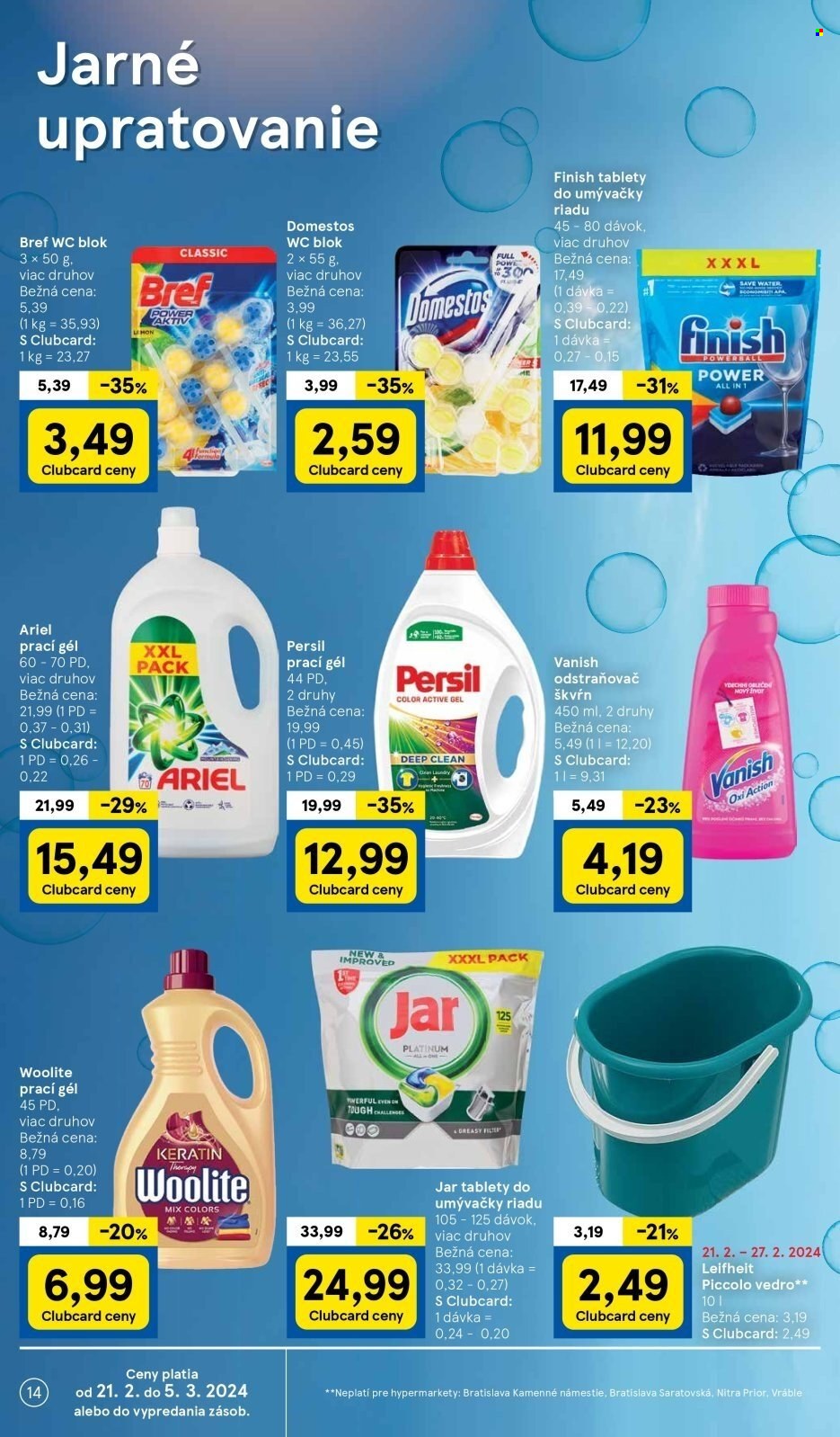 Leták TESCO - 21.2.2024 - 27.2.2024. Strana 14