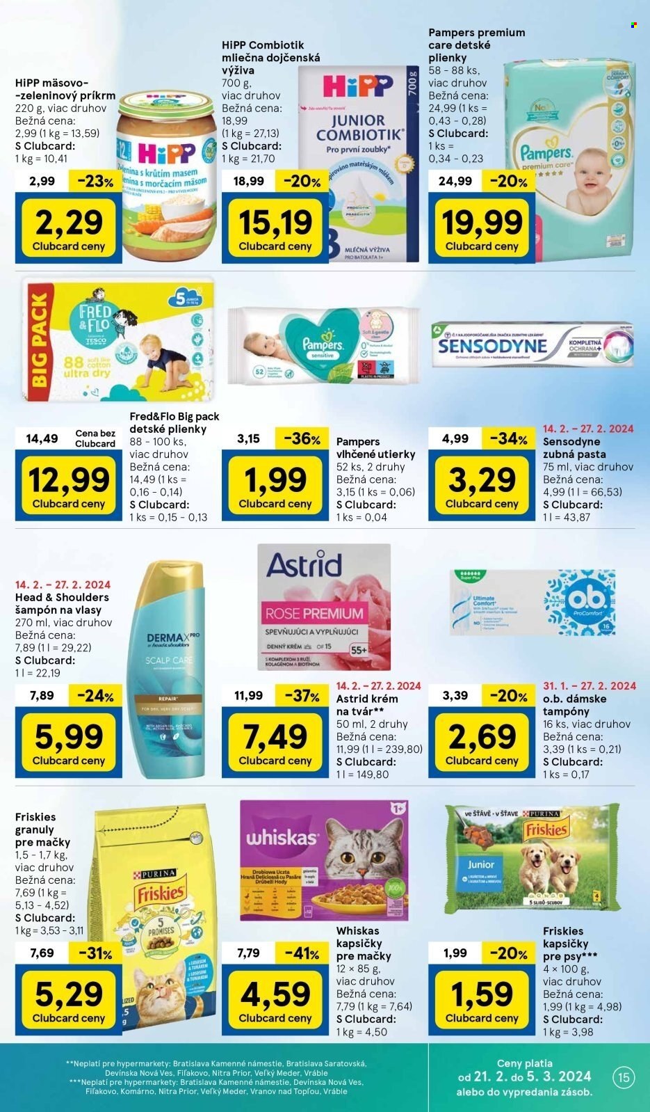 Leták TESCO - 21.2.2024 - 27.2.2024. Strana 15