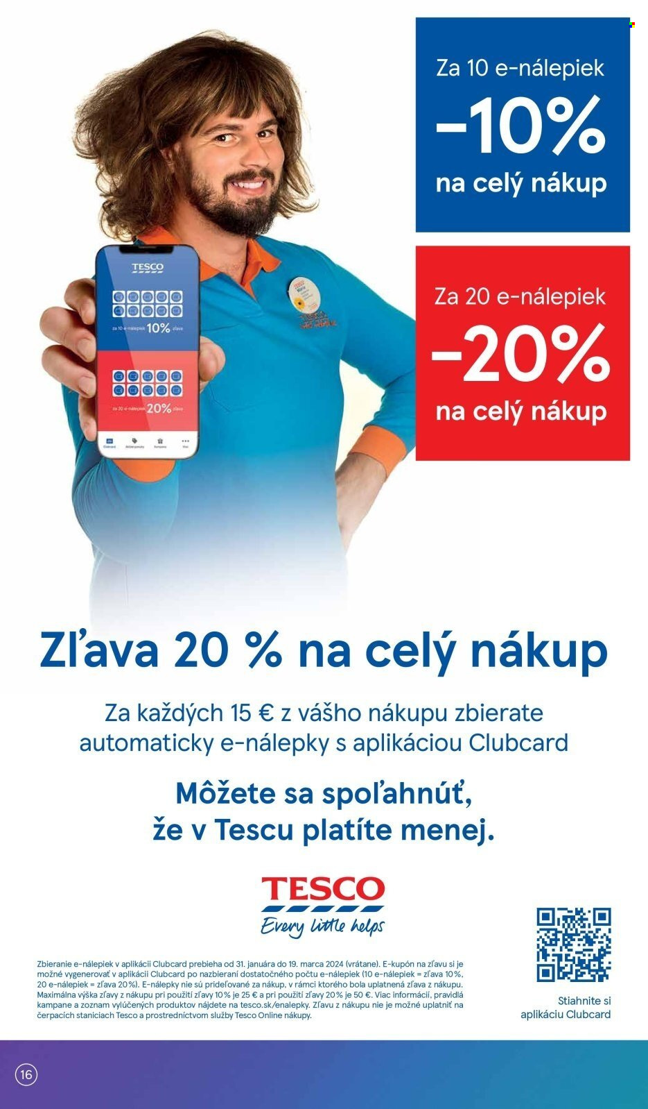 Leták TESCO - 21.2.2024 - 27.2.2024. Strana 16