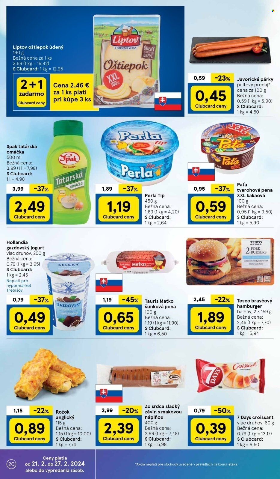 Leták TESCO - 21.2.2024 - 27.2.2024. Strana 20