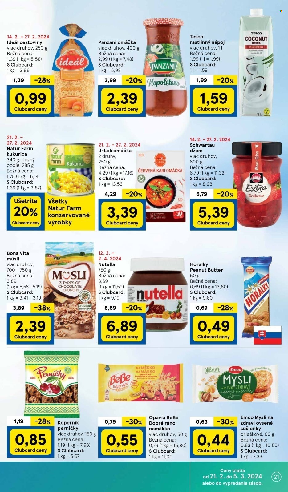 Leták TESCO - 21.2.2024 - 27.2.2024. Strana 21