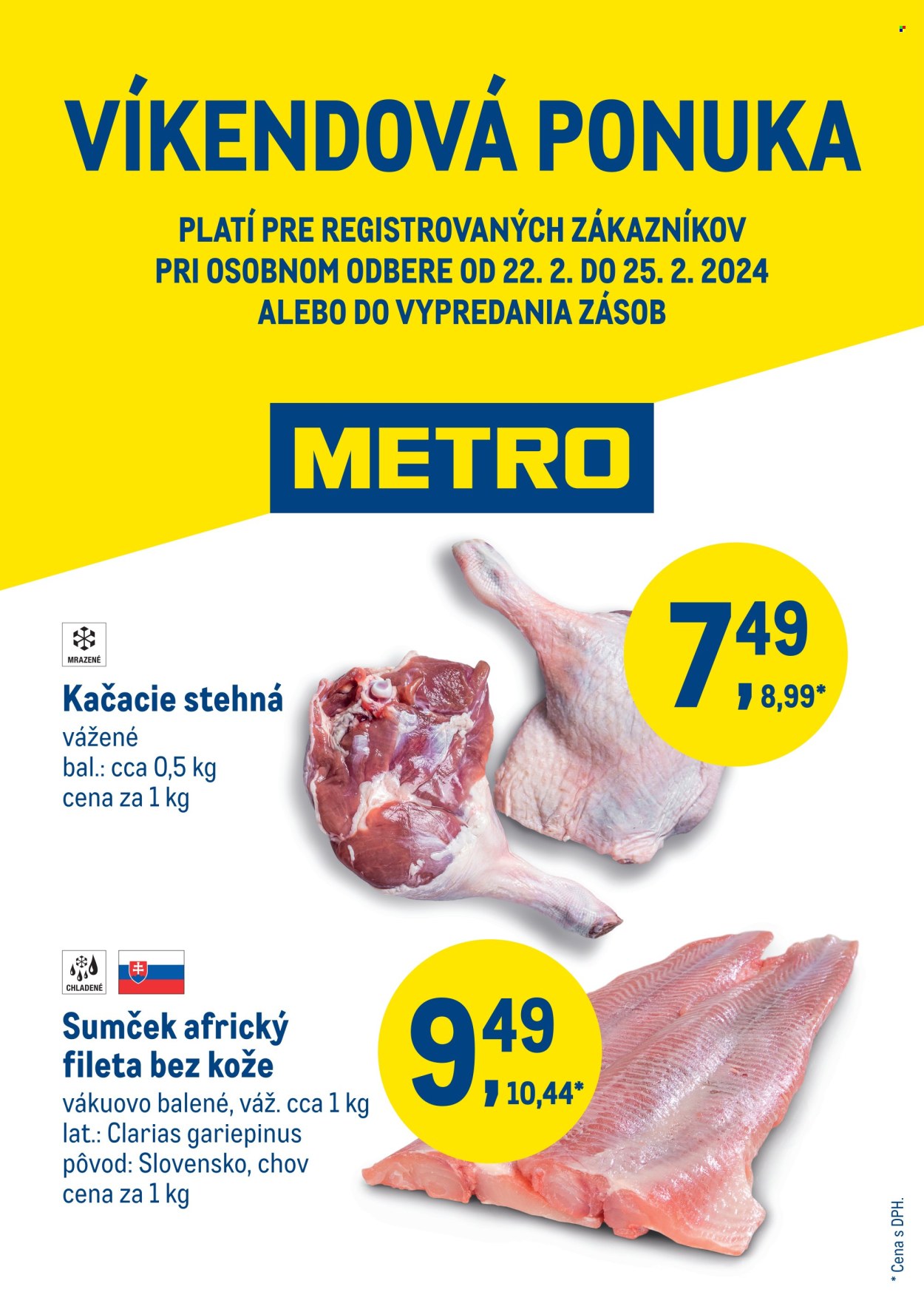 Leták Metro - 22.2.2024 - 25.2.2024. Strana 1