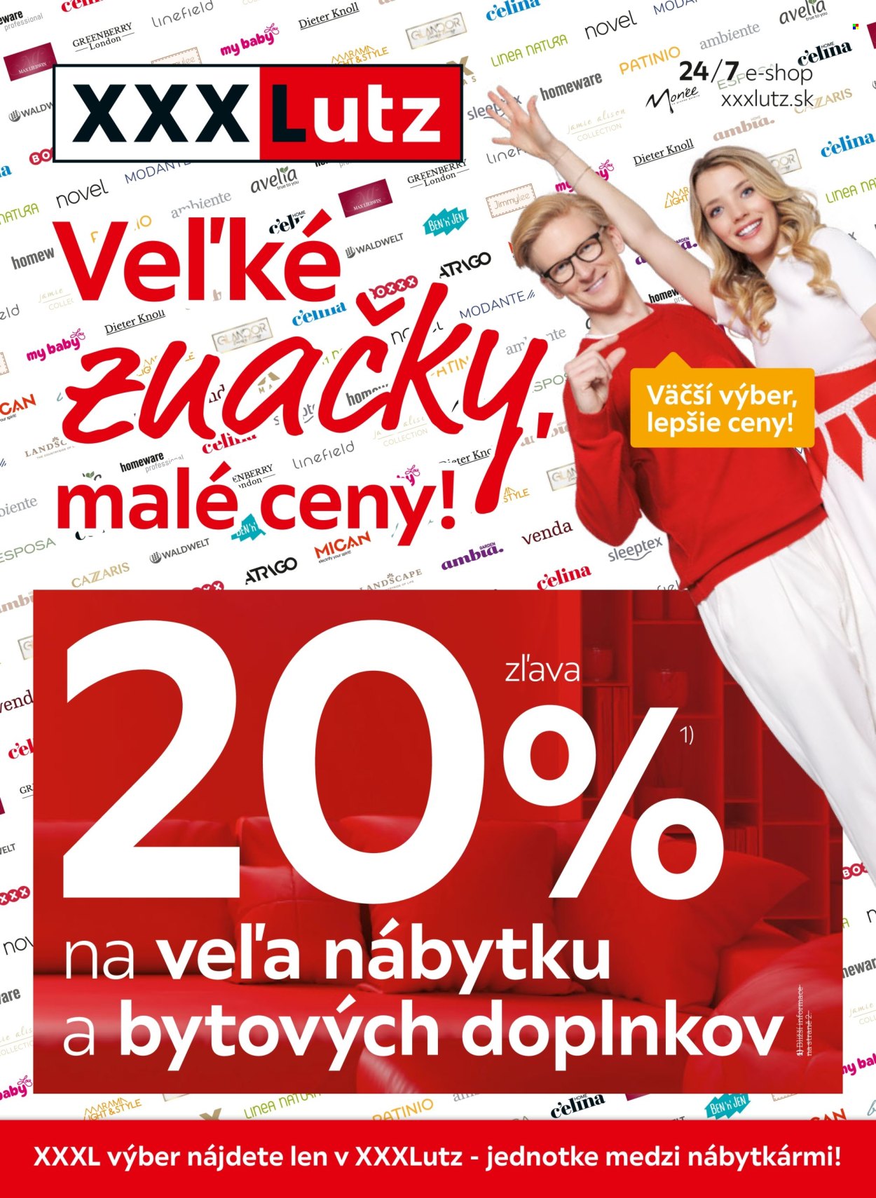 Leták XXXLutz - 19.2.2024 - 3.3.2024. Strana 1