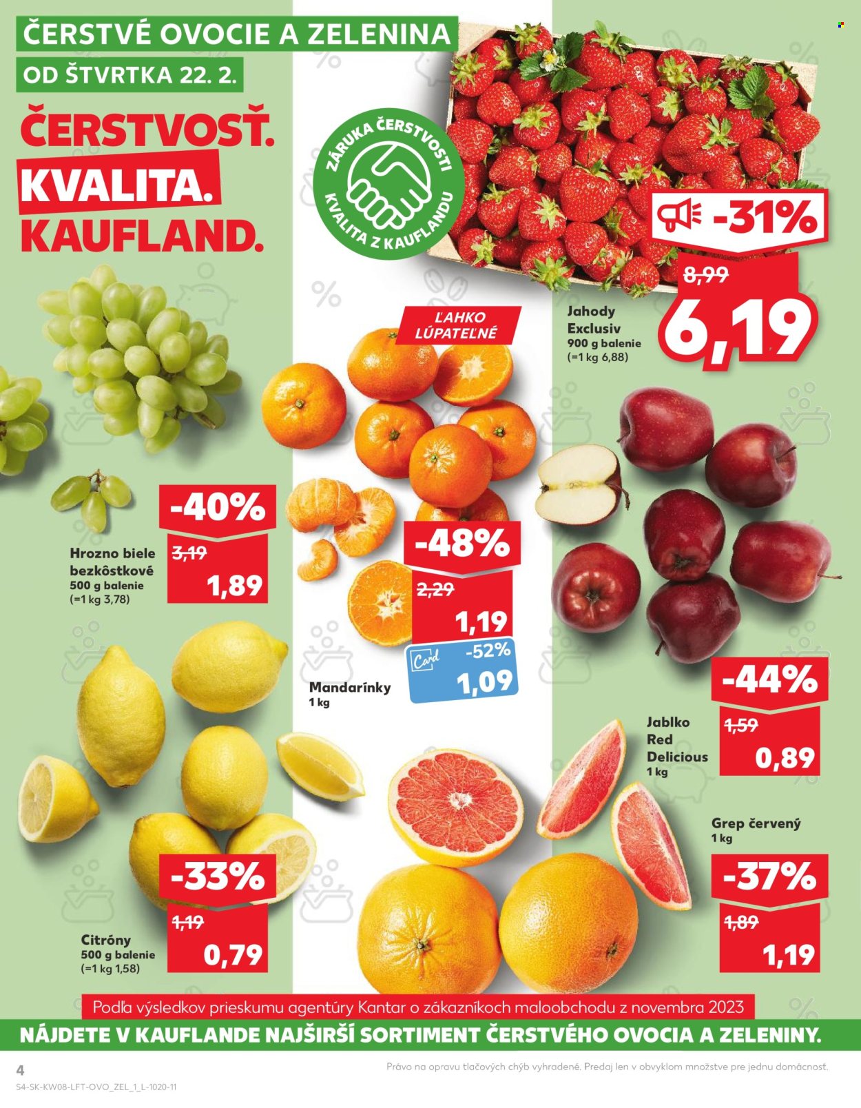 Leták Kaufland - 22.2.2024 - 28.2.2024. Strana 4