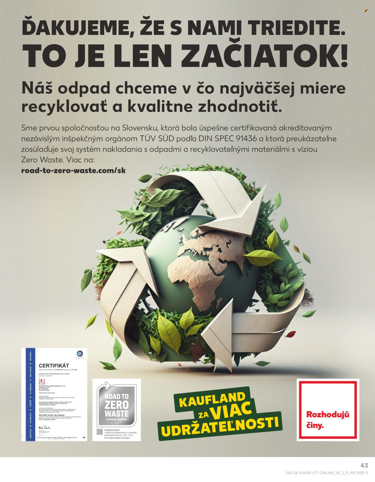Leták Kaufland - 22.2.2024 - 28.2.2024. Strana 43