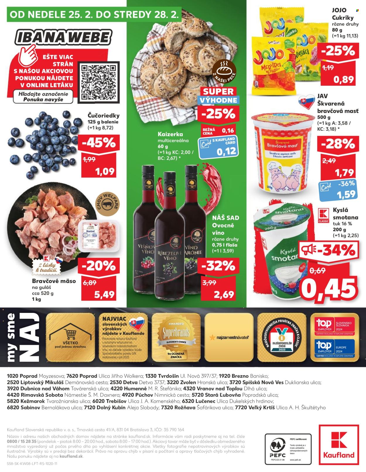 Leták Kaufland - 22.2.2024 - 28.2.2024. Strana 58
