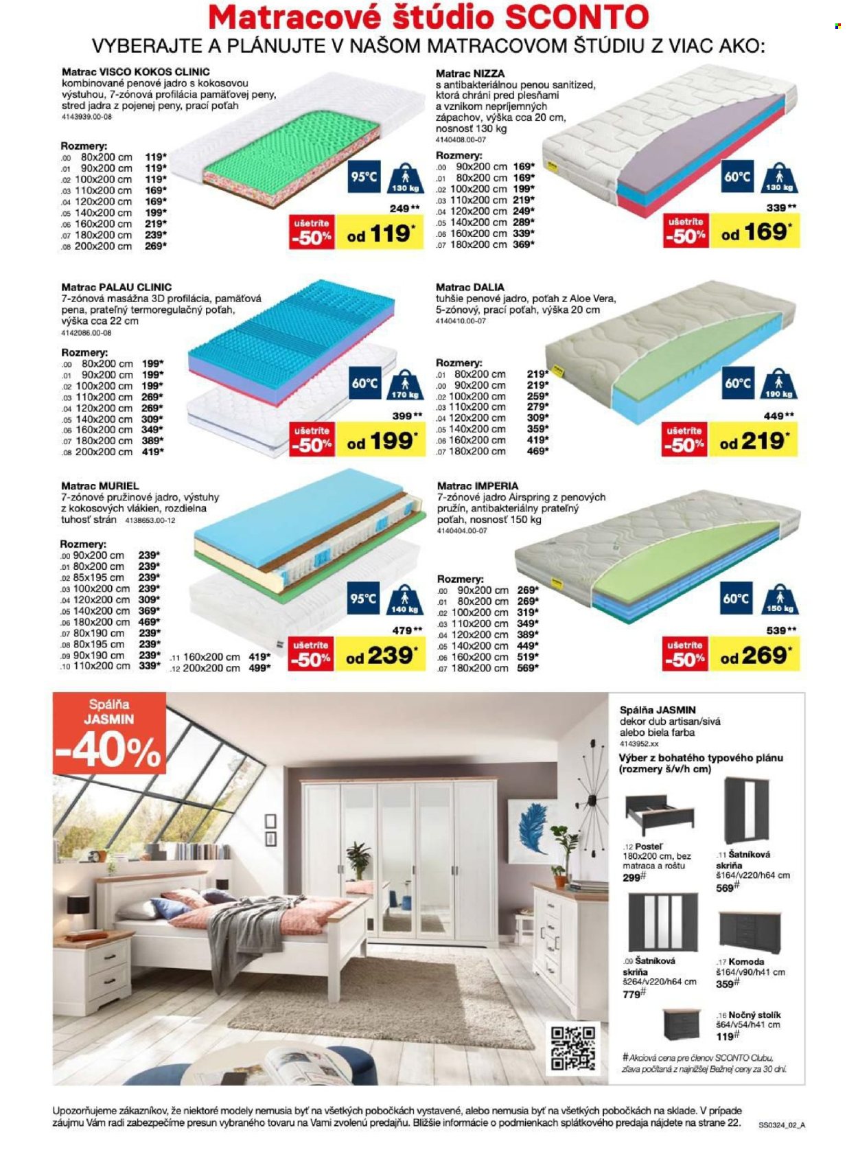 Leták Sconto nábytok - 21.2.2024 - 10.3.2024. Strana 2