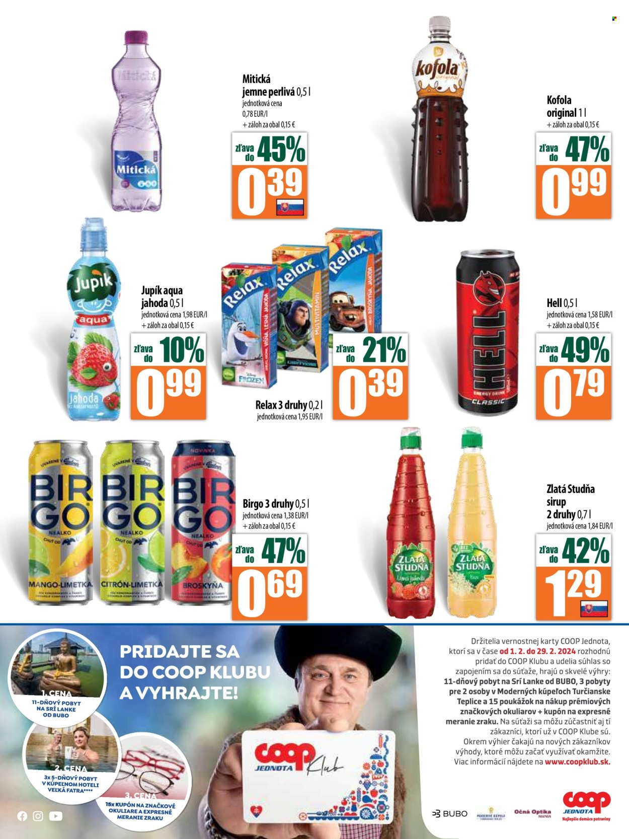 Leták COOP Jednota - 22.2.2024 - 28.2.2024. Strana 9