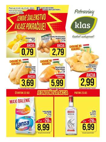 Leták Klas - 22.2.2024 - 25.2.2024.
