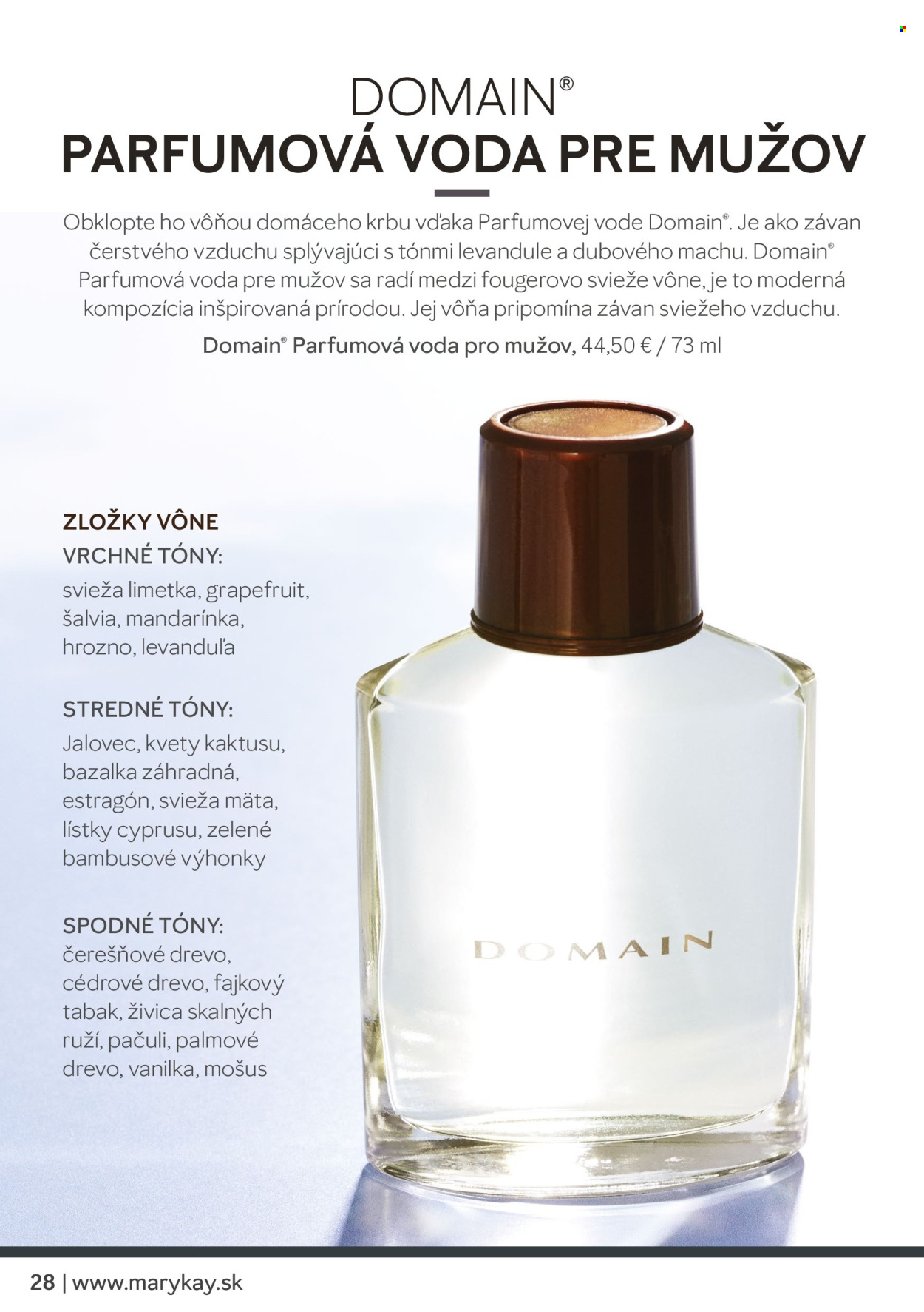 Leták Mary Kay. Strana 28