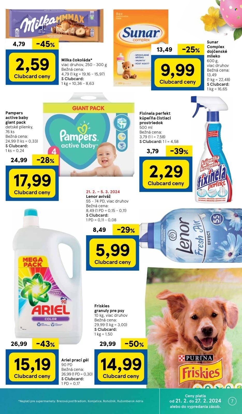 Leták TESCO supermarket - 21.2.2024 - 27.2.2024. Strana 7