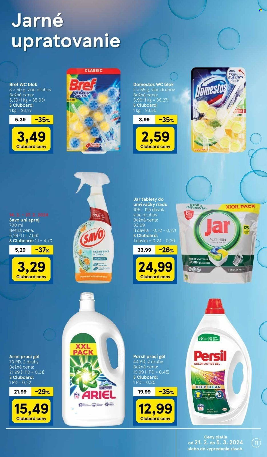 Leták TESCO supermarket - 21.2.2024 - 27.2.2024. Strana 11