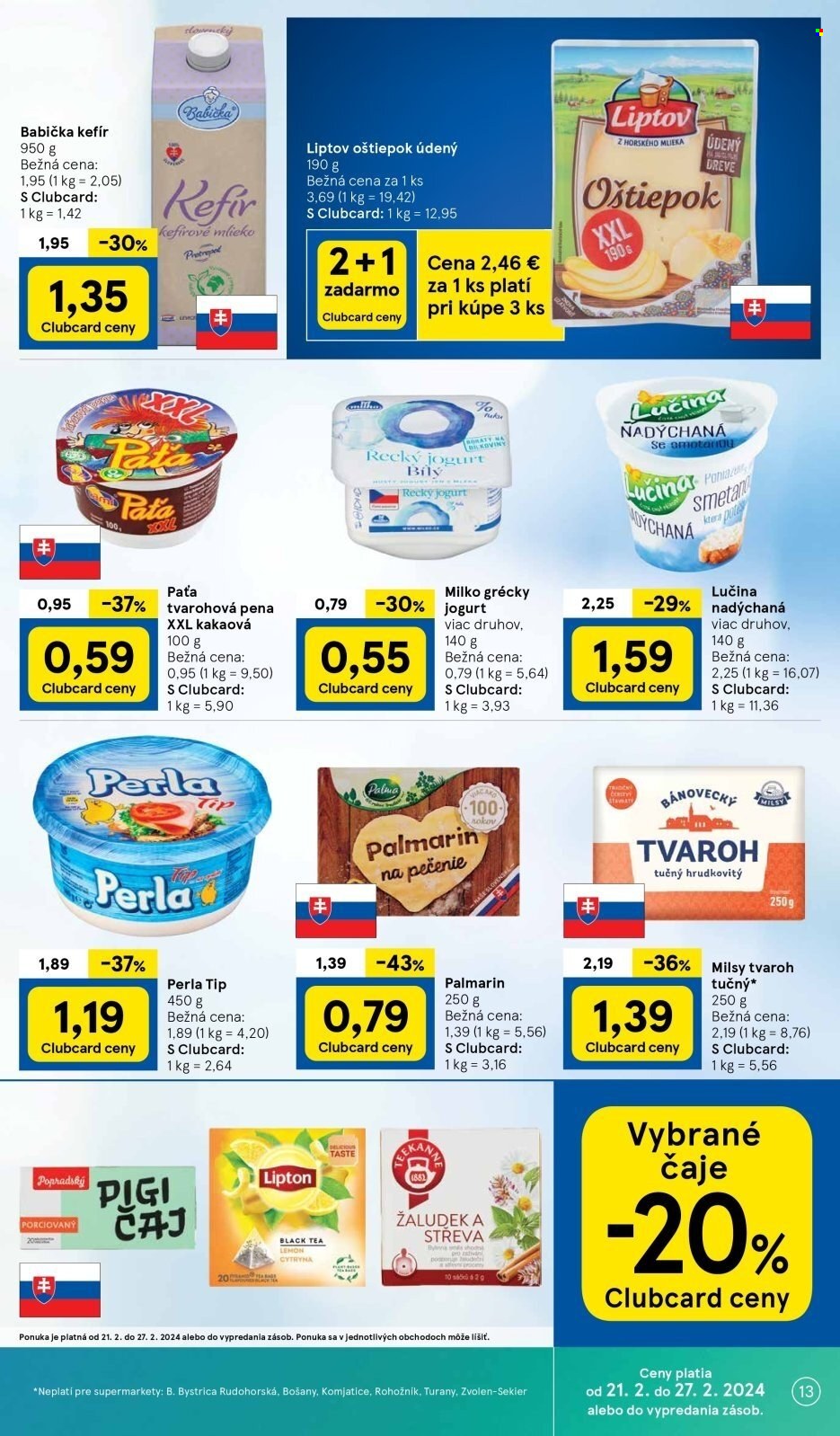 Leták TESCO supermarket - 21.2.2024 - 27.2.2024. Strana 13
