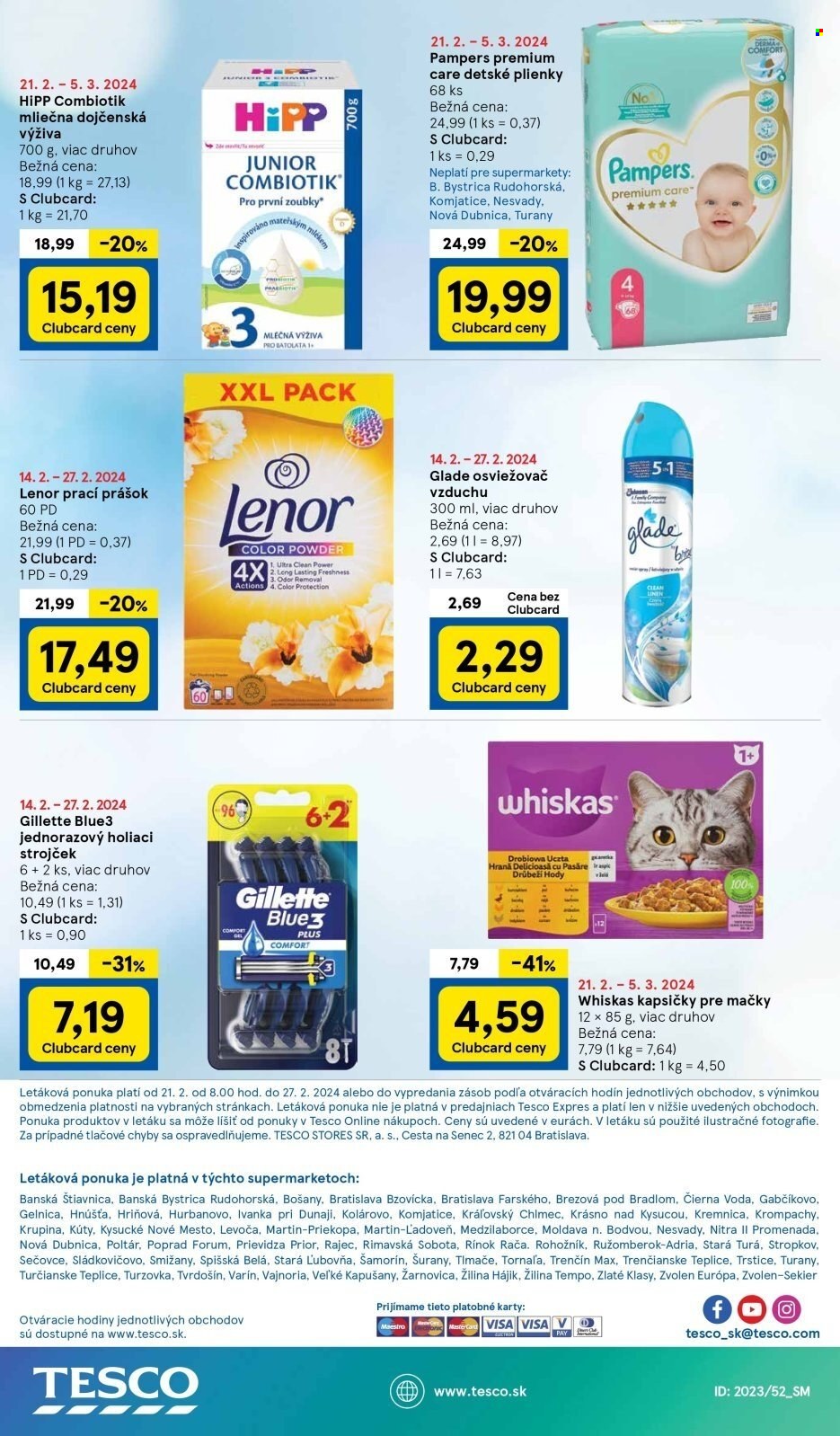 Leták TESCO supermarket - 21.2.2024 - 27.2.2024. Strana 16