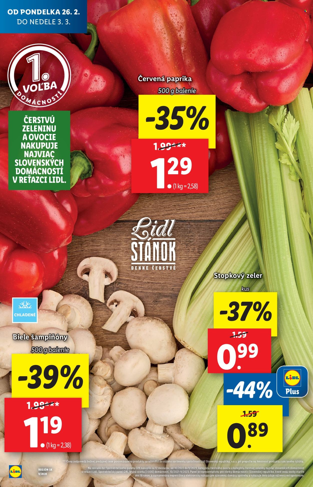 Leták Lidl - 29.2.2024 - 3.3.2024. Strana 13