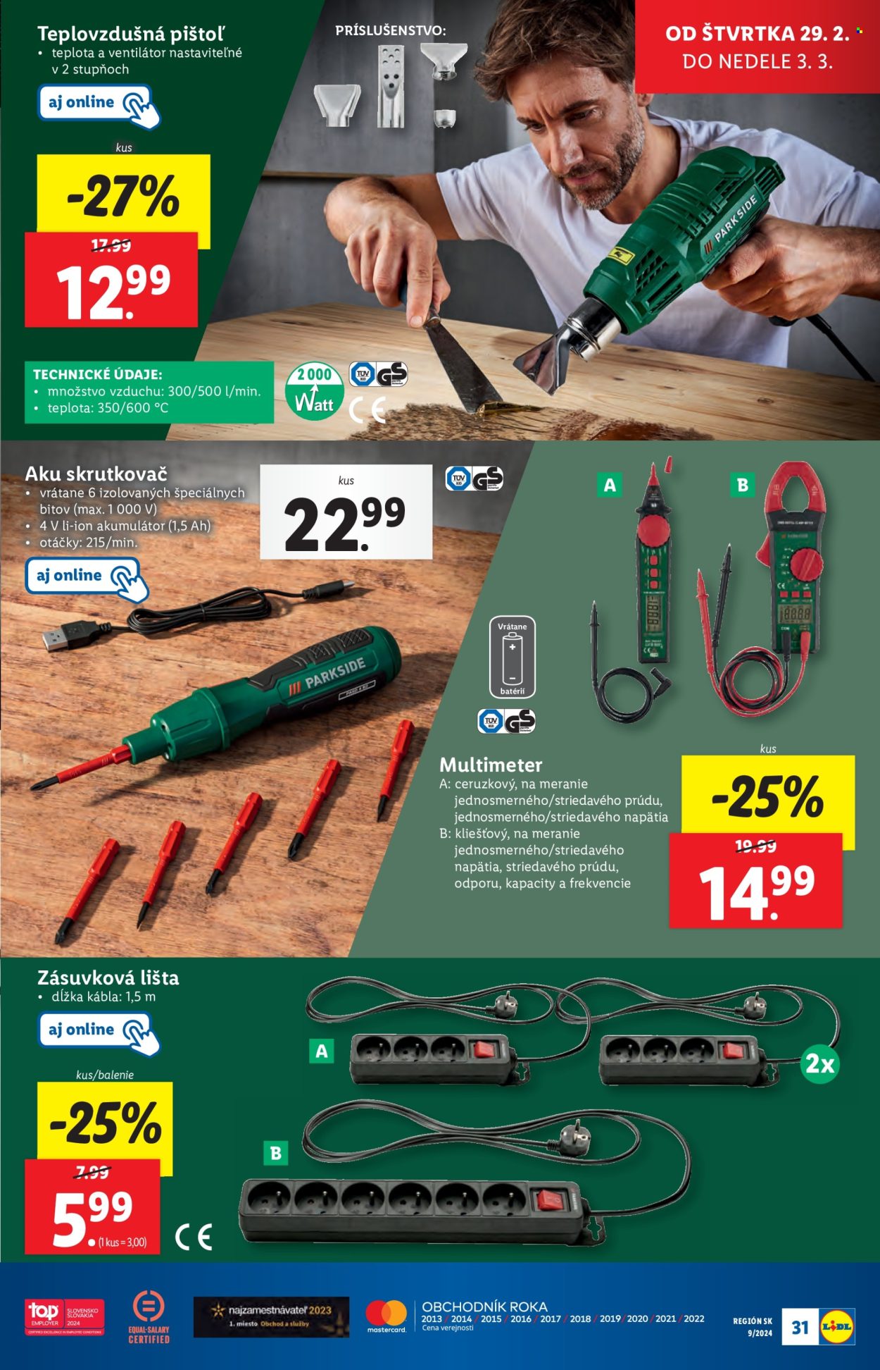 Leták Lidl - 29.2.2024 - 3.3.2024. Strana 43