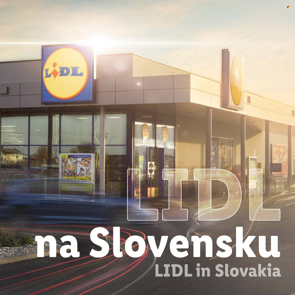 Leták Lidl. Strana 1