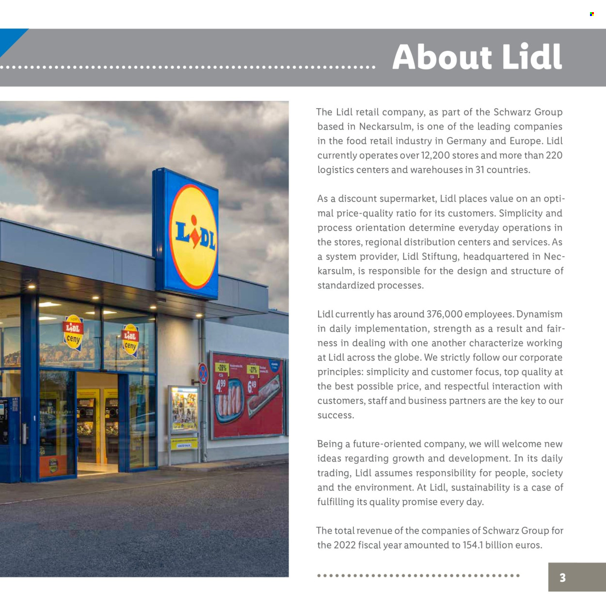 Leták Lidl. Strana 3