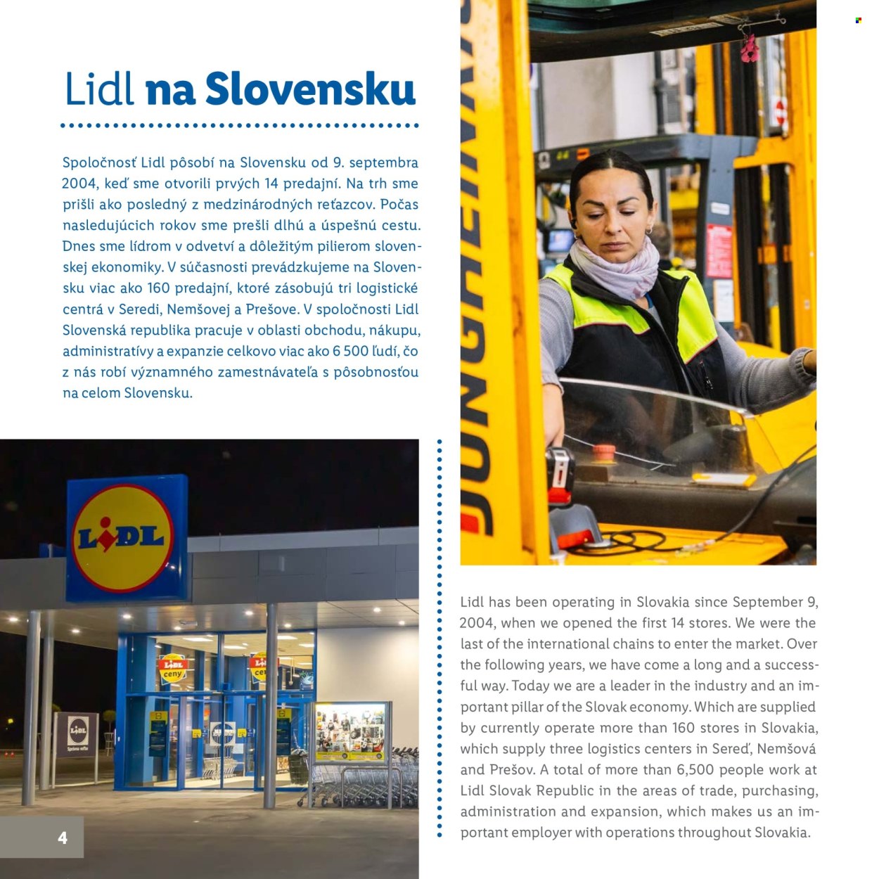 Leták Lidl. Strana 4