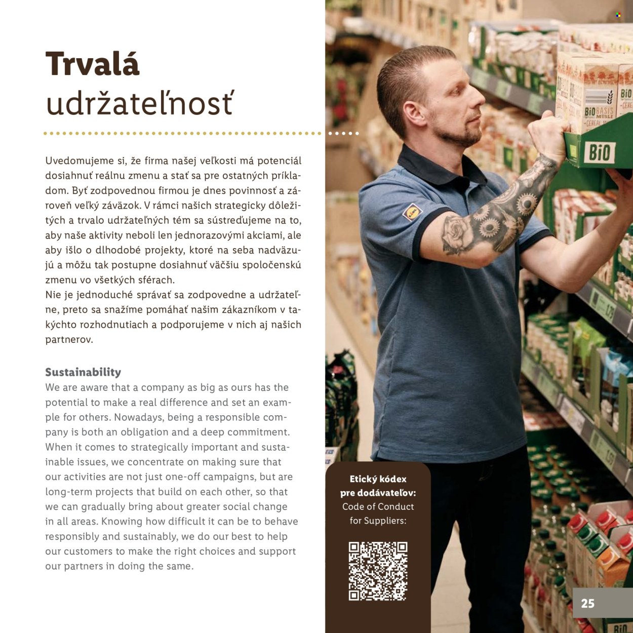 Leták Lidl. Strana 25