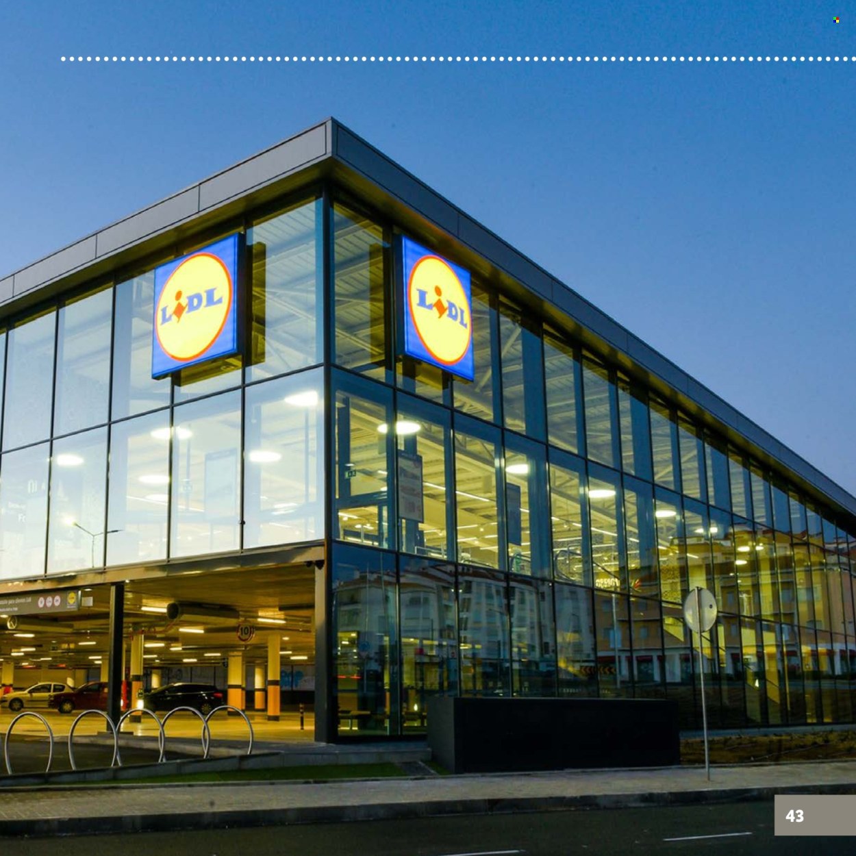 Leták Lidl. Strana 43