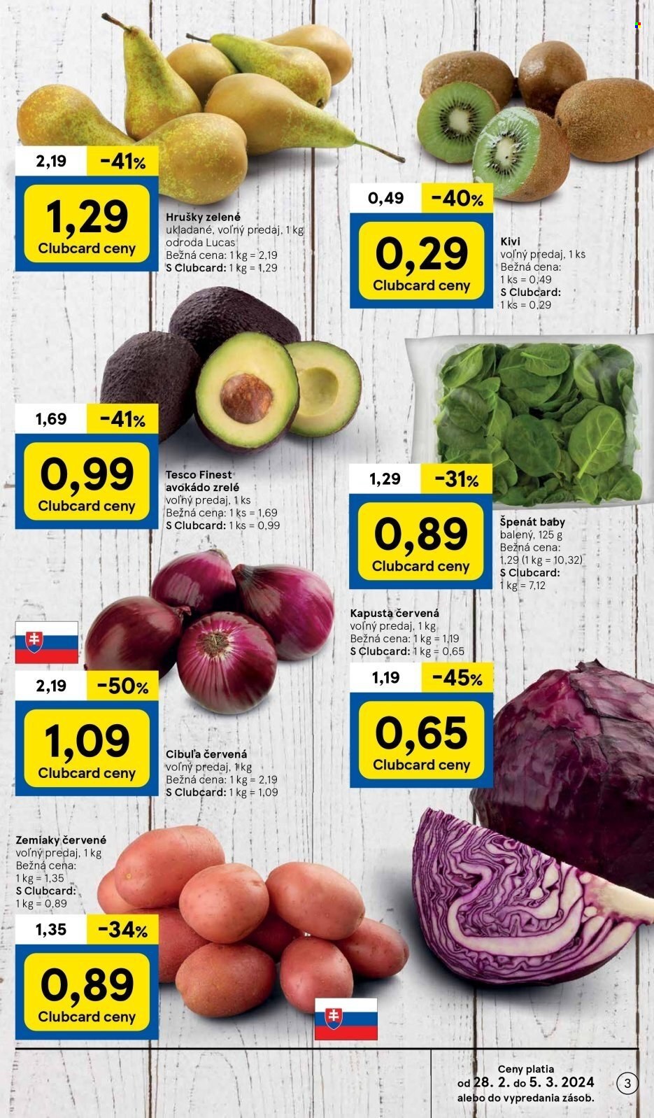 Leták TESCO - 28.2.2024 - 5.3.2024. Strana 3