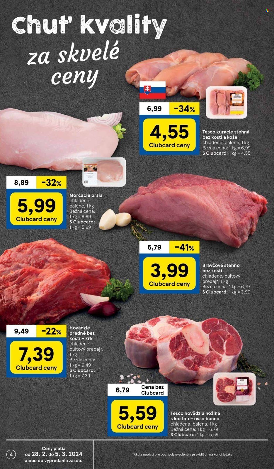 Leták TESCO - 28.2.2024 - 5.3.2024. Strana 4