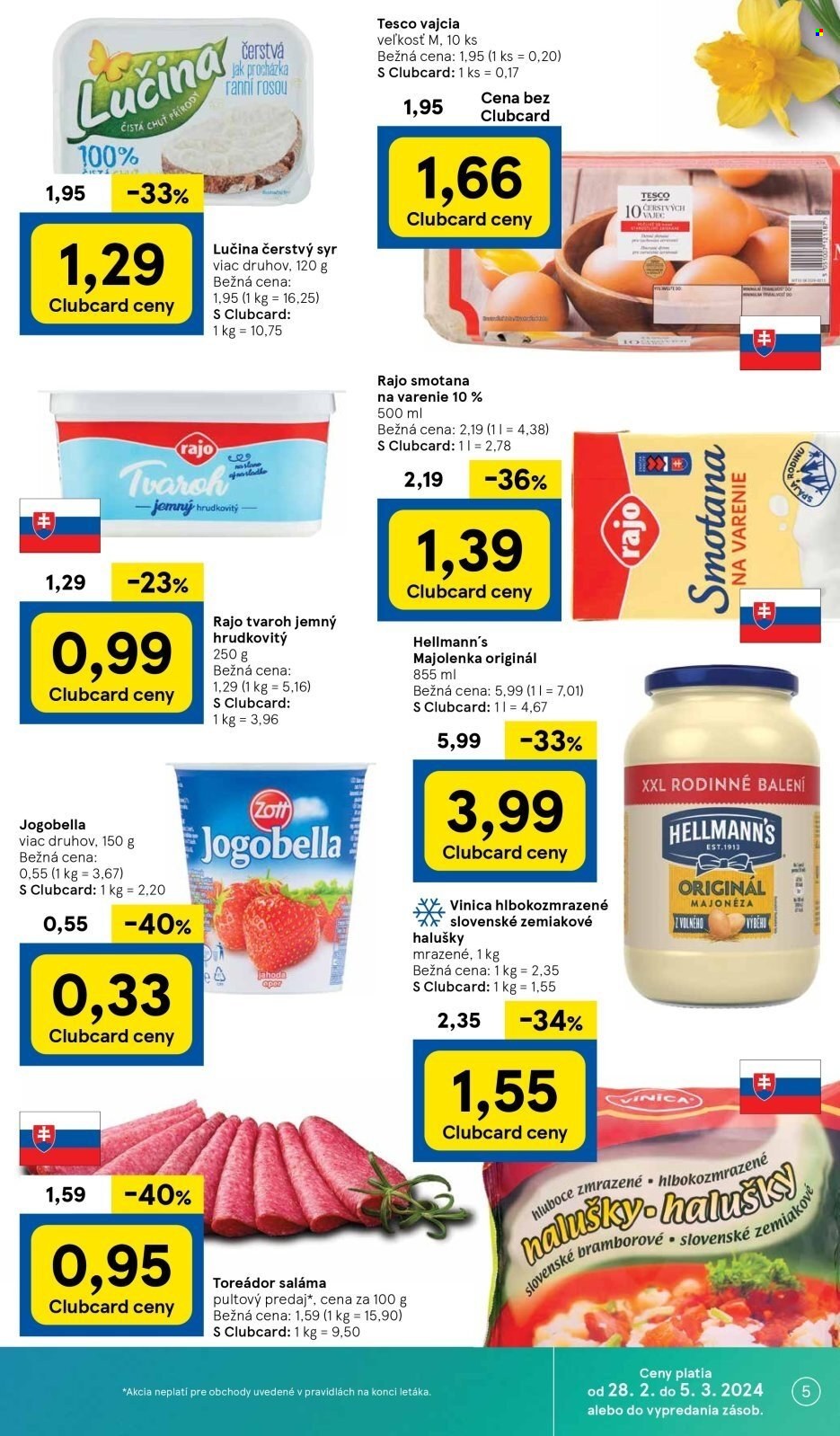 Leták TESCO - 28.2.2024 - 5.3.2024. Strana 5