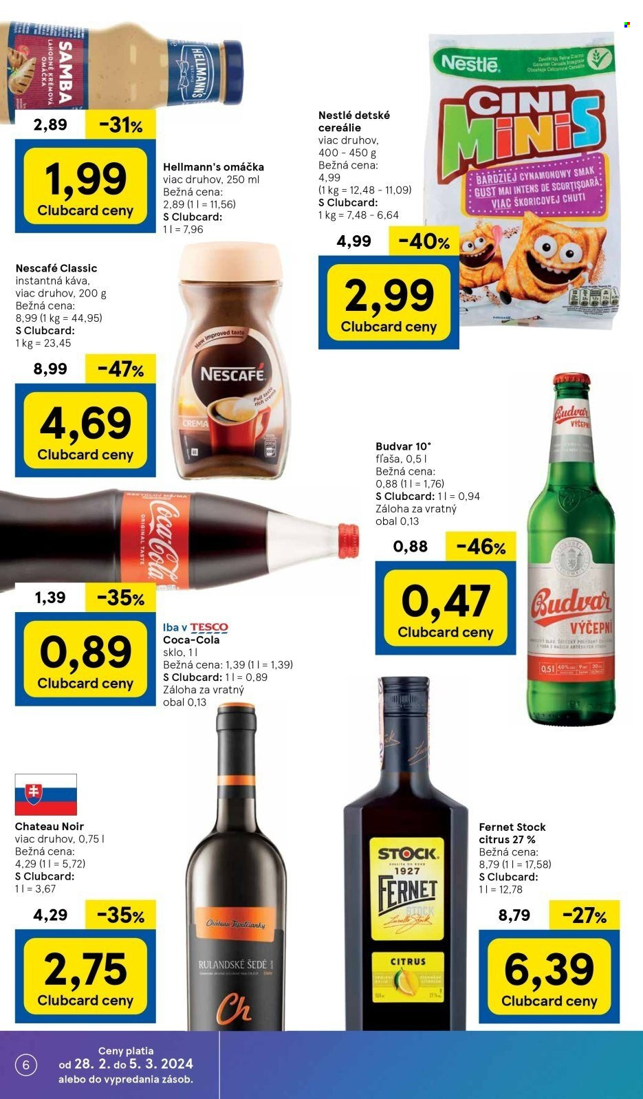 Leták TESCO - 28.2.2024 - 5.3.2024. Strana 6