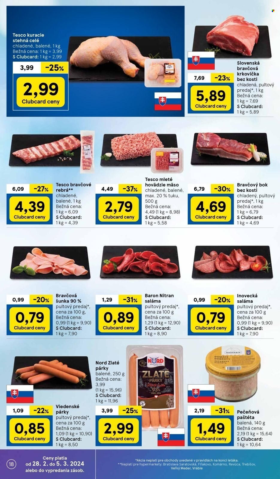 Leták TESCO - 28.2.2024 - 5.3.2024. Strana 18