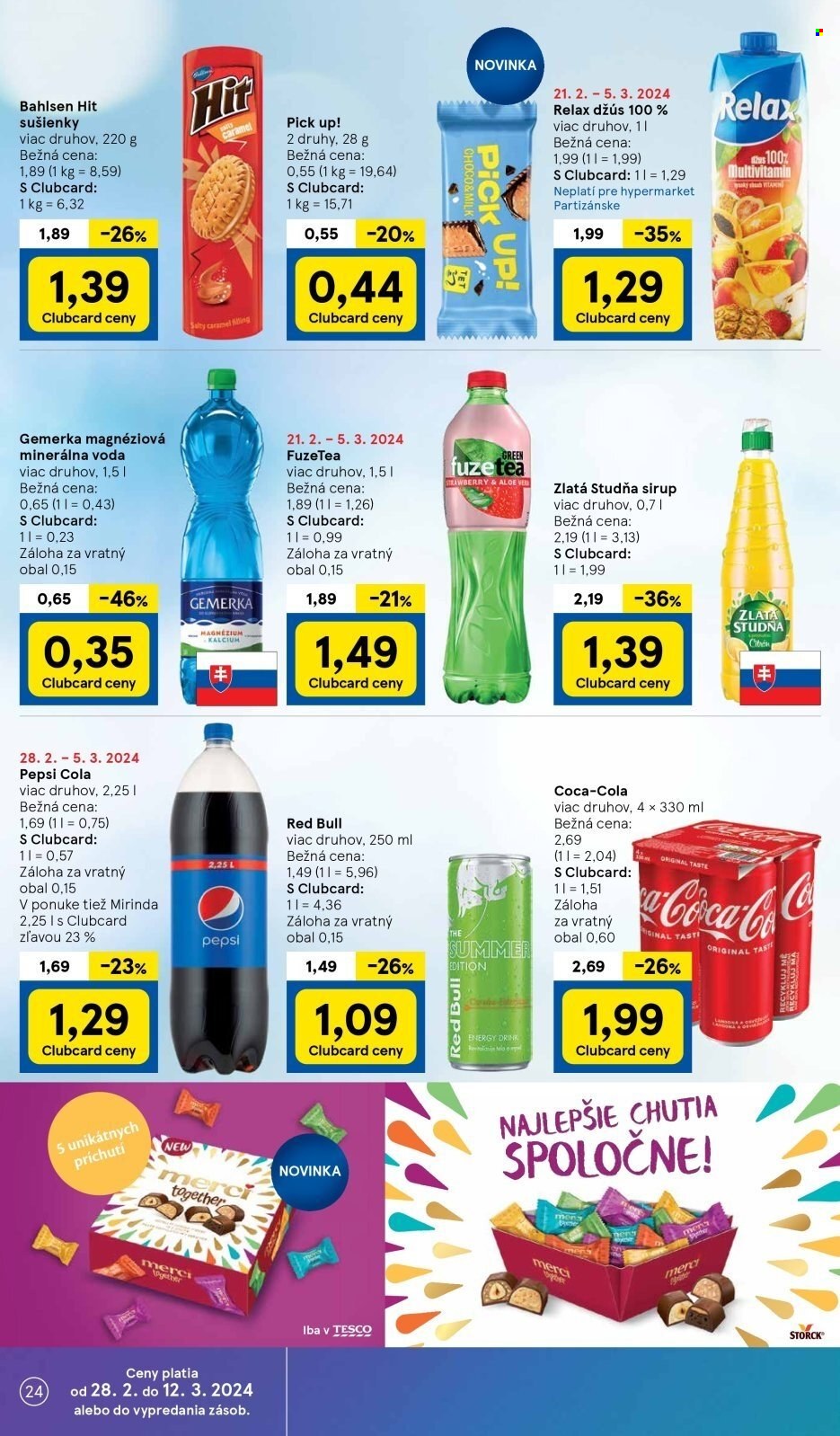 Leták TESCO - 28.2.2024 - 5.3.2024. Strana 24